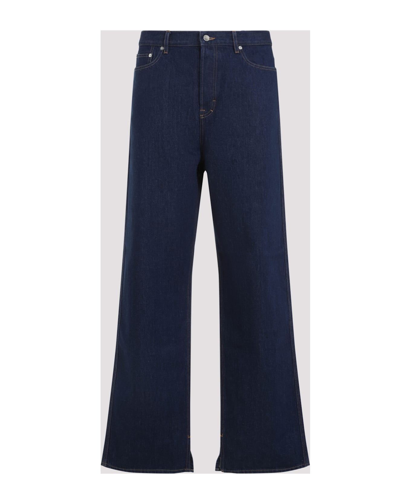 Gucci Embroidered Jeans - Dark Blue Mix