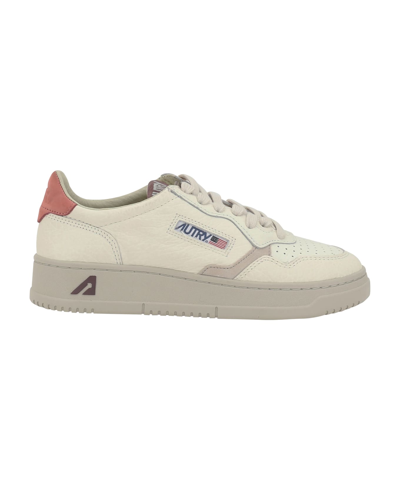 Autry Medalist Low Sneakers - Rose/snd