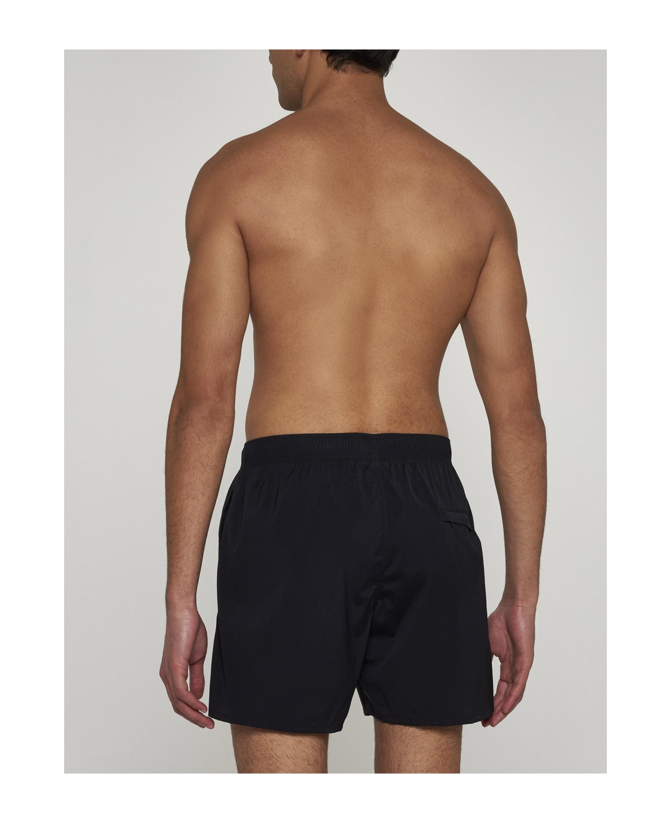 Jil Sander Logo Swim Shorts - Black