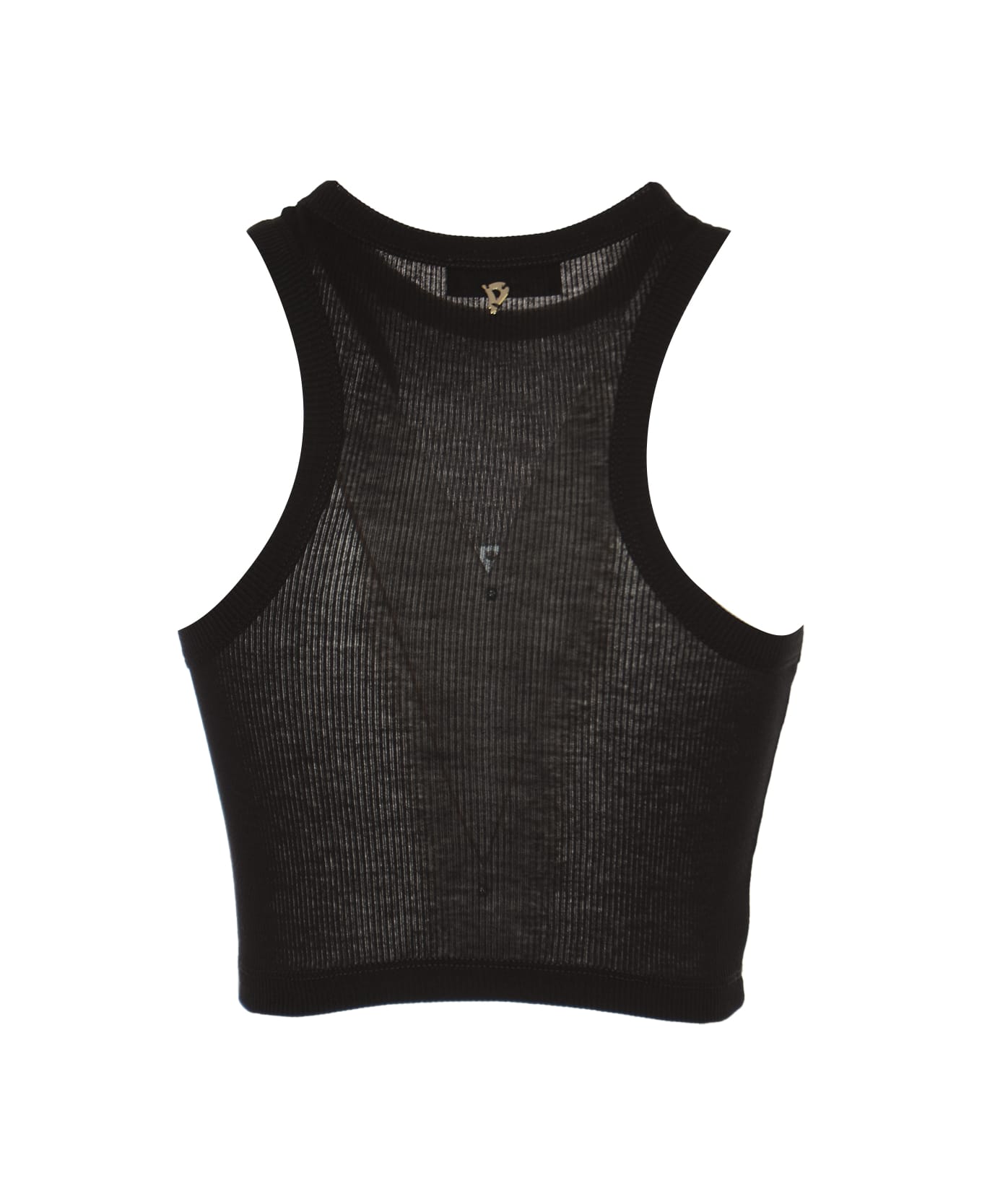 Dondup Fitted Cropped Tank Top - 999
