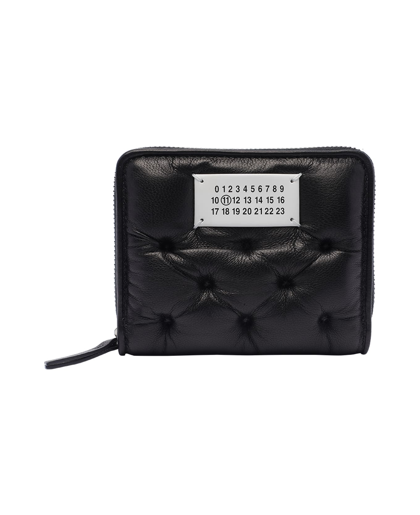 Maison Margiela Logo Padded Wallet - Black