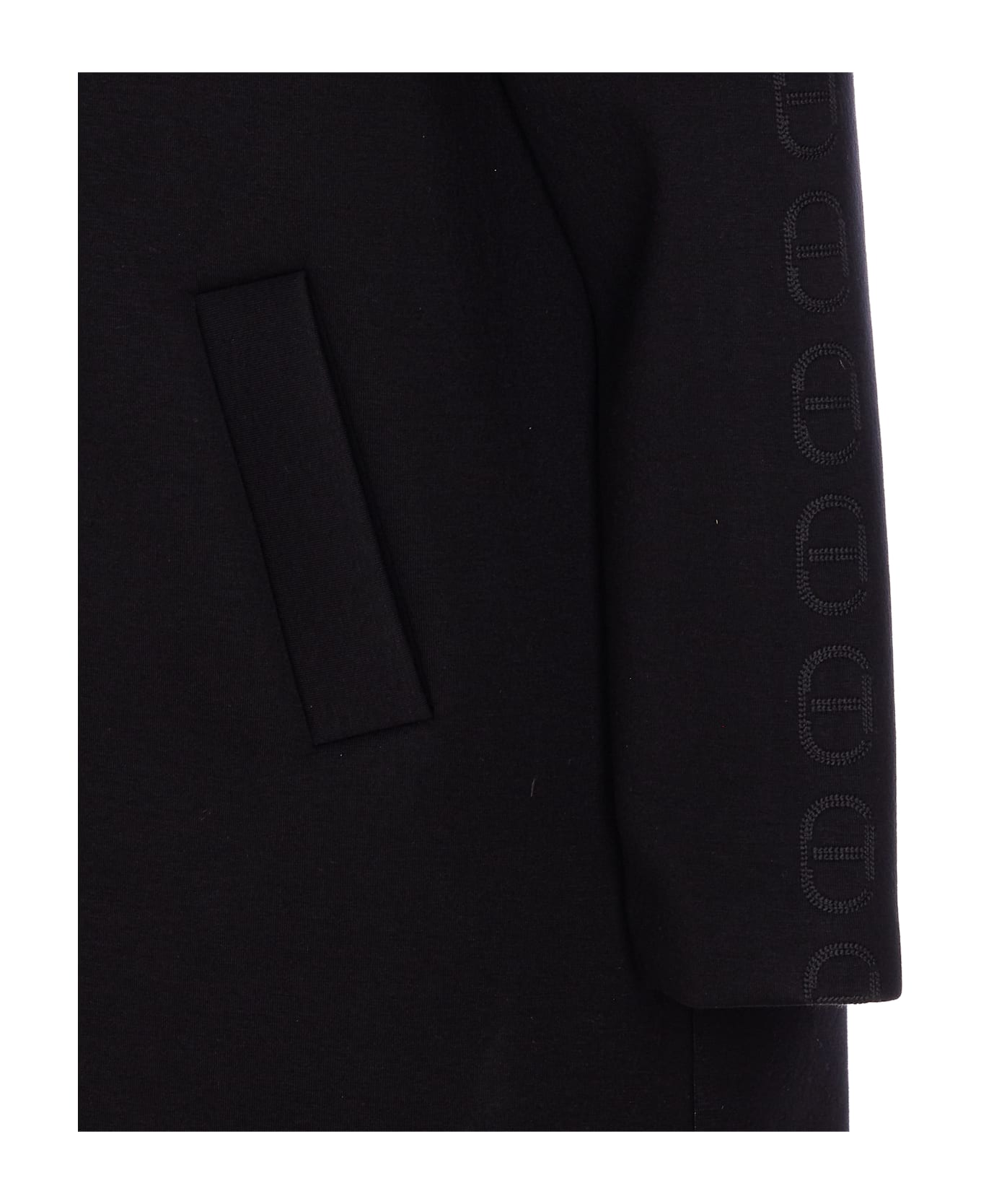 TwinSet Hooded Jacket - Black