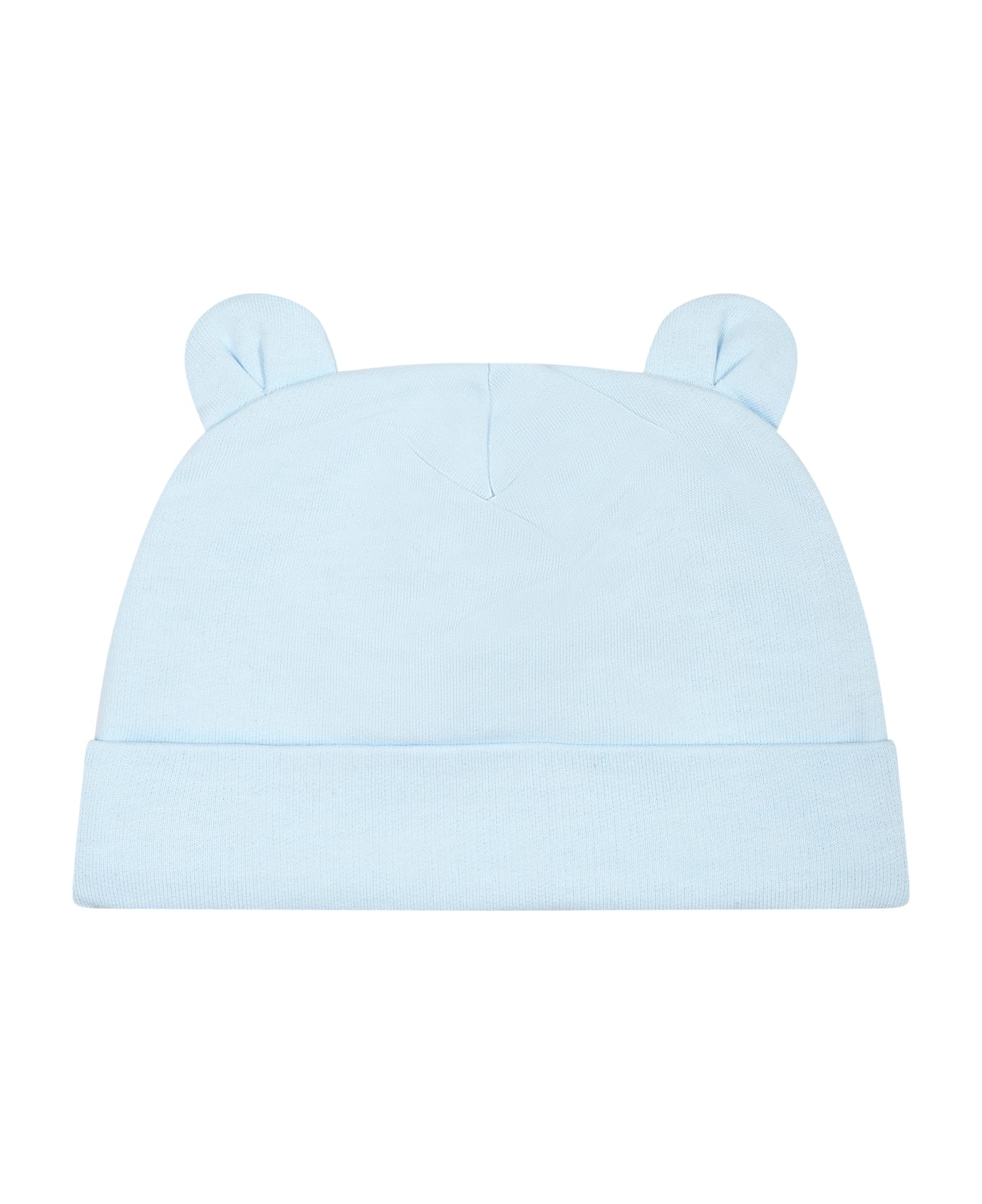 Moschino Light Blue Set For Baby Boy With Teddy Bear - Light Blue アクセサリー＆ギフト