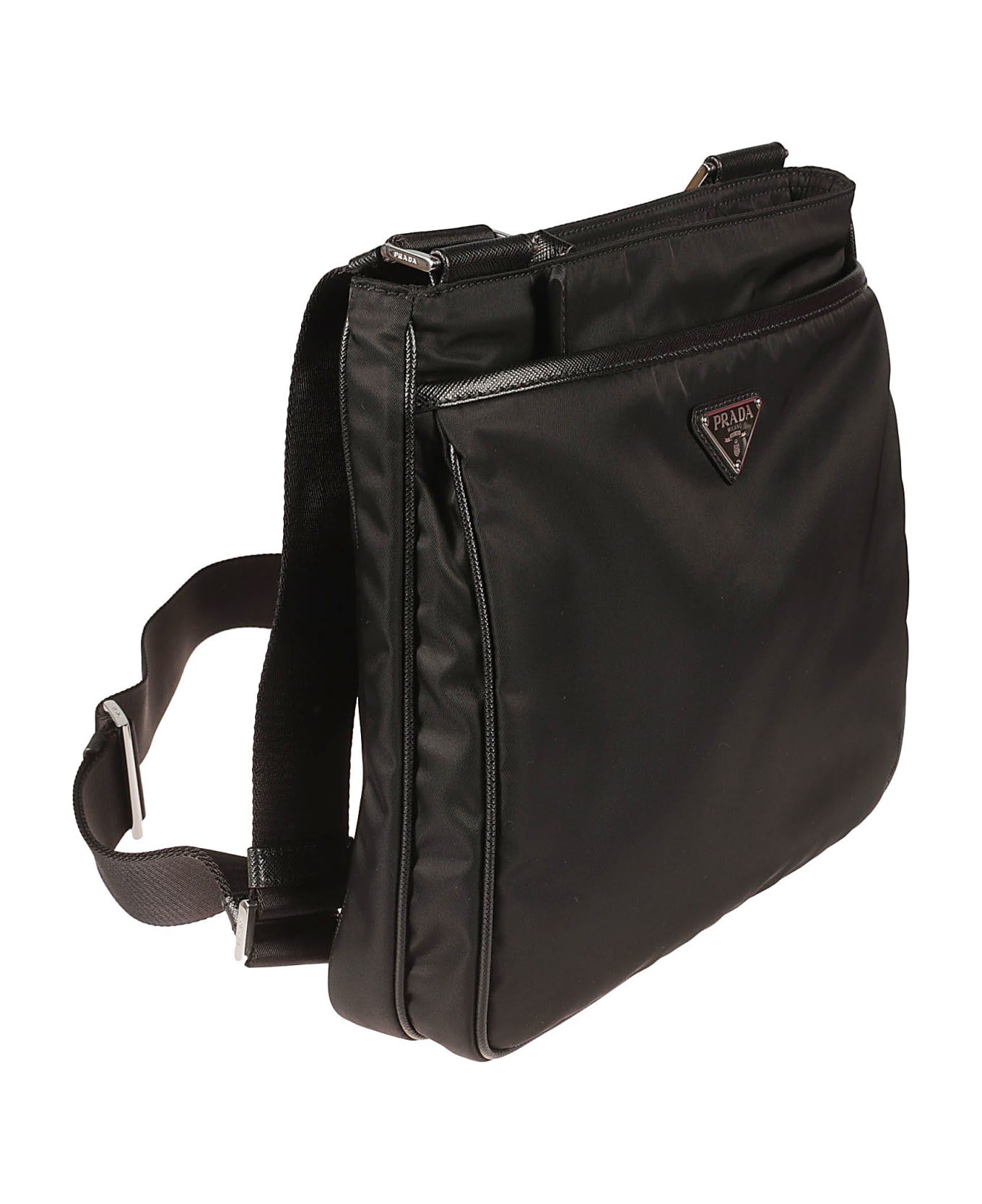 Prada Re-nylon Logo Detail Crossbody Bag - F0002