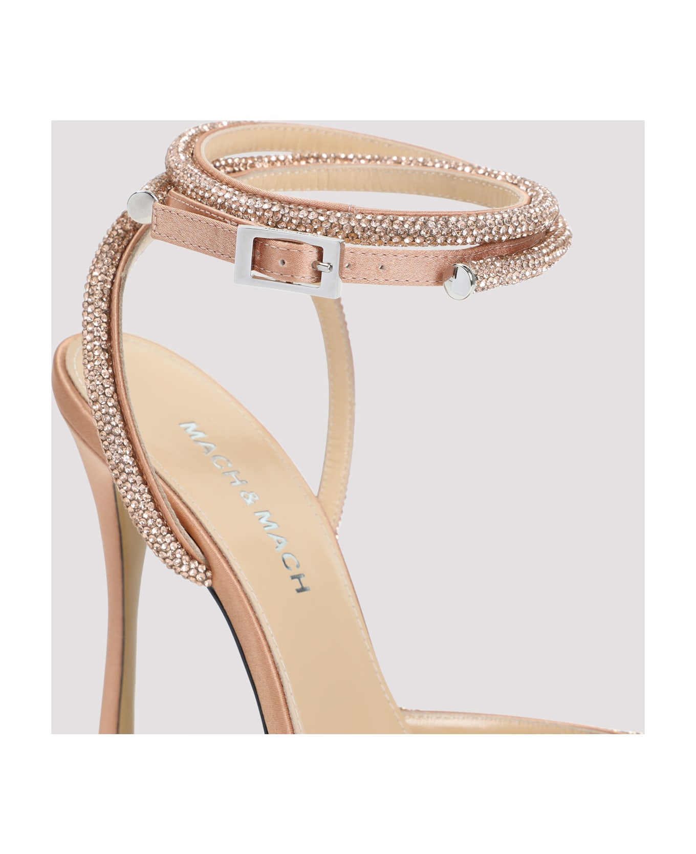 Mach & Mach Double Bow Pumps - Golden Brown