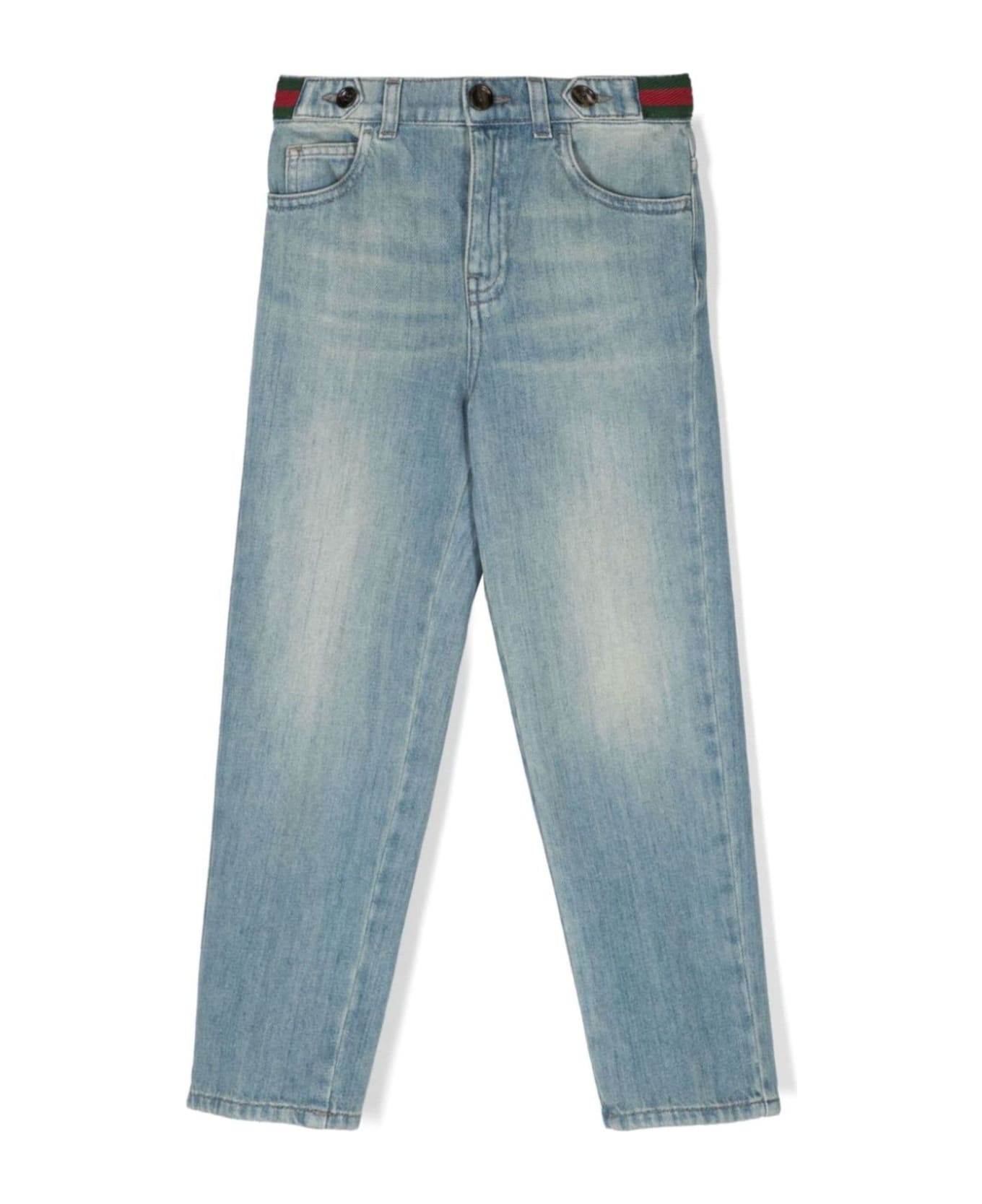 Gucci Kids Jeans Blue - Blue