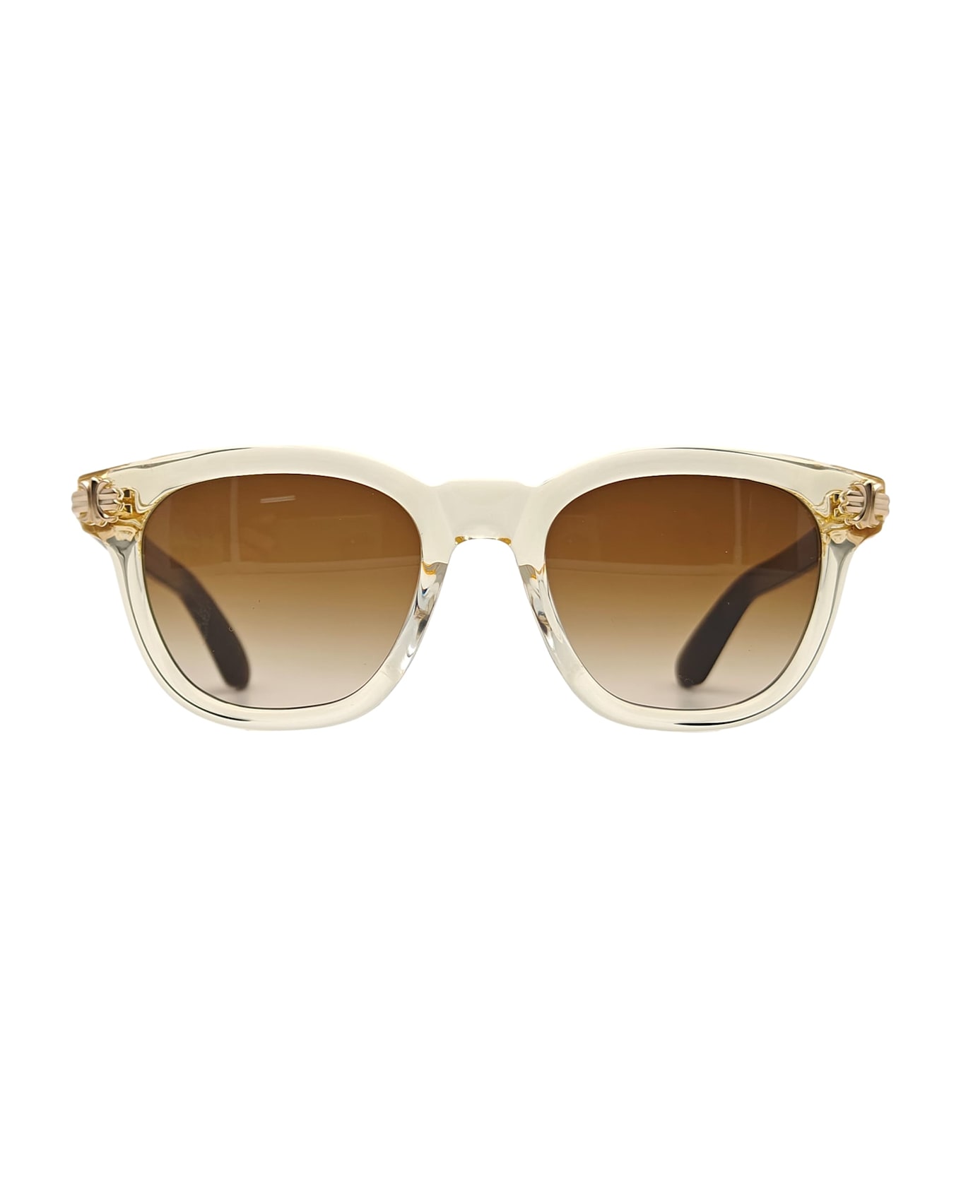 Chrome Hearts Smoke Show - Pale Ale Sunglasses - transparent
