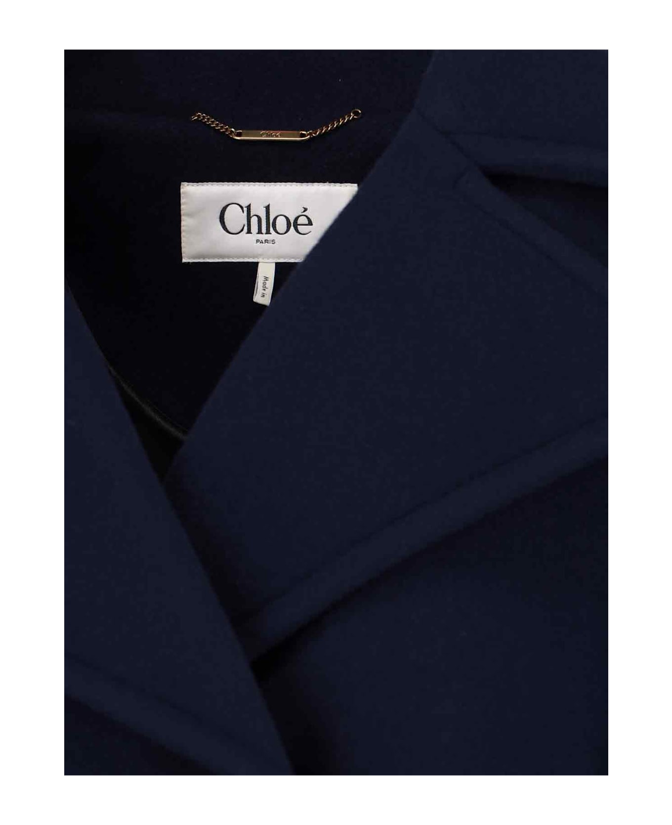 Chloé Double-breasted Coat - Blue