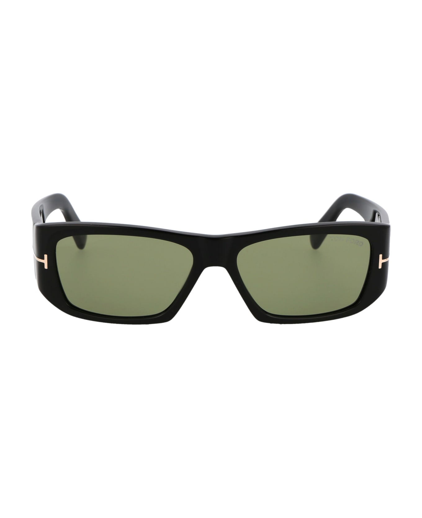 Tom Ford Eyewear Andres-02 Sunglasses - 01tortoiseshell-trim aviator sunglasses