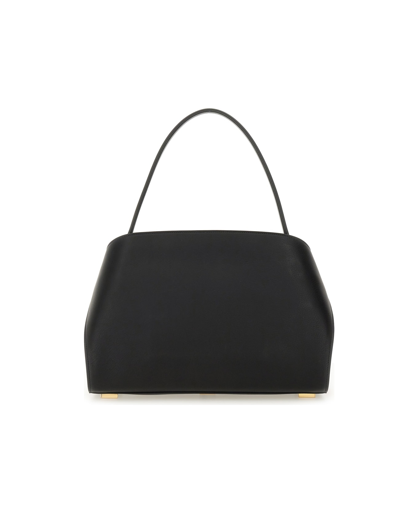 Ferragamo "hug Soft" Shoulder Bag - BLACK