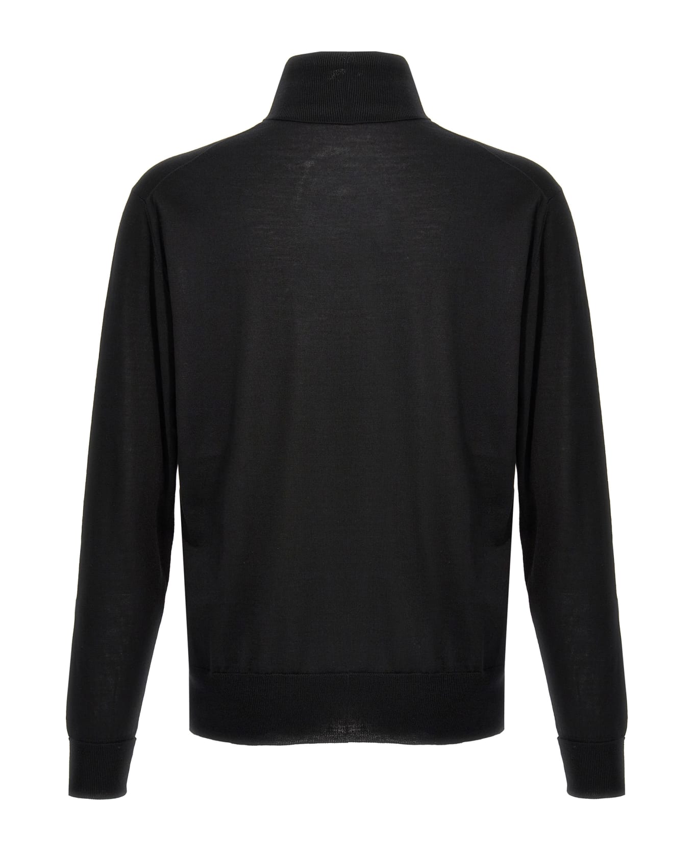 PT Torino Merino Turtleneck Sweater - Black
