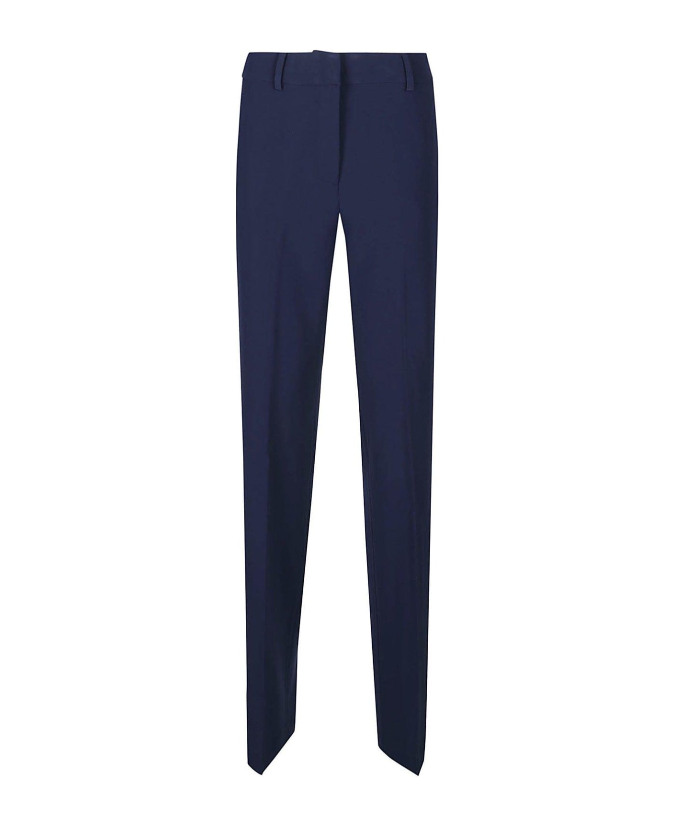 Michael Kors Straight-leg Tailored Trousers - Midnight Blue