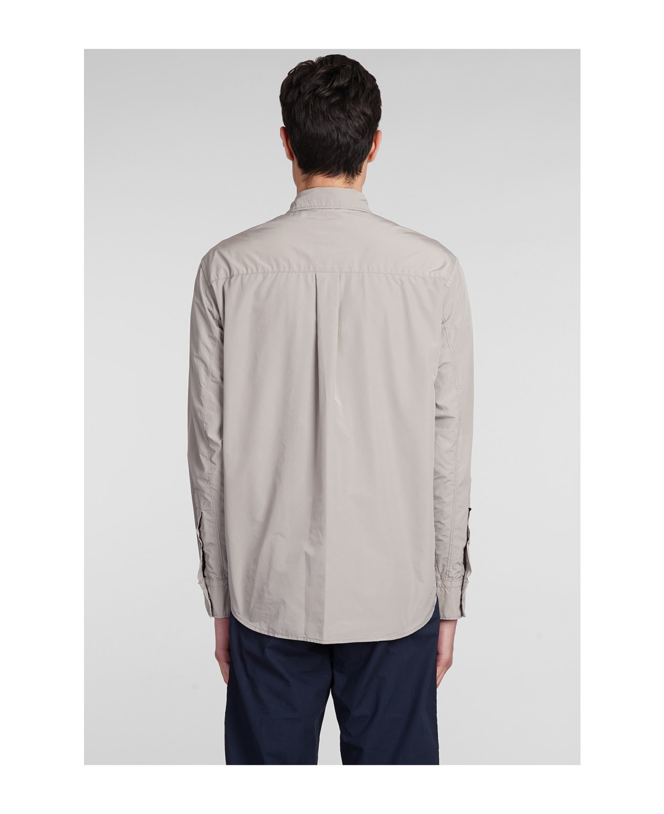 Aspesi Camicia Cassel Shirt In Grey Polyester - grey シャツ