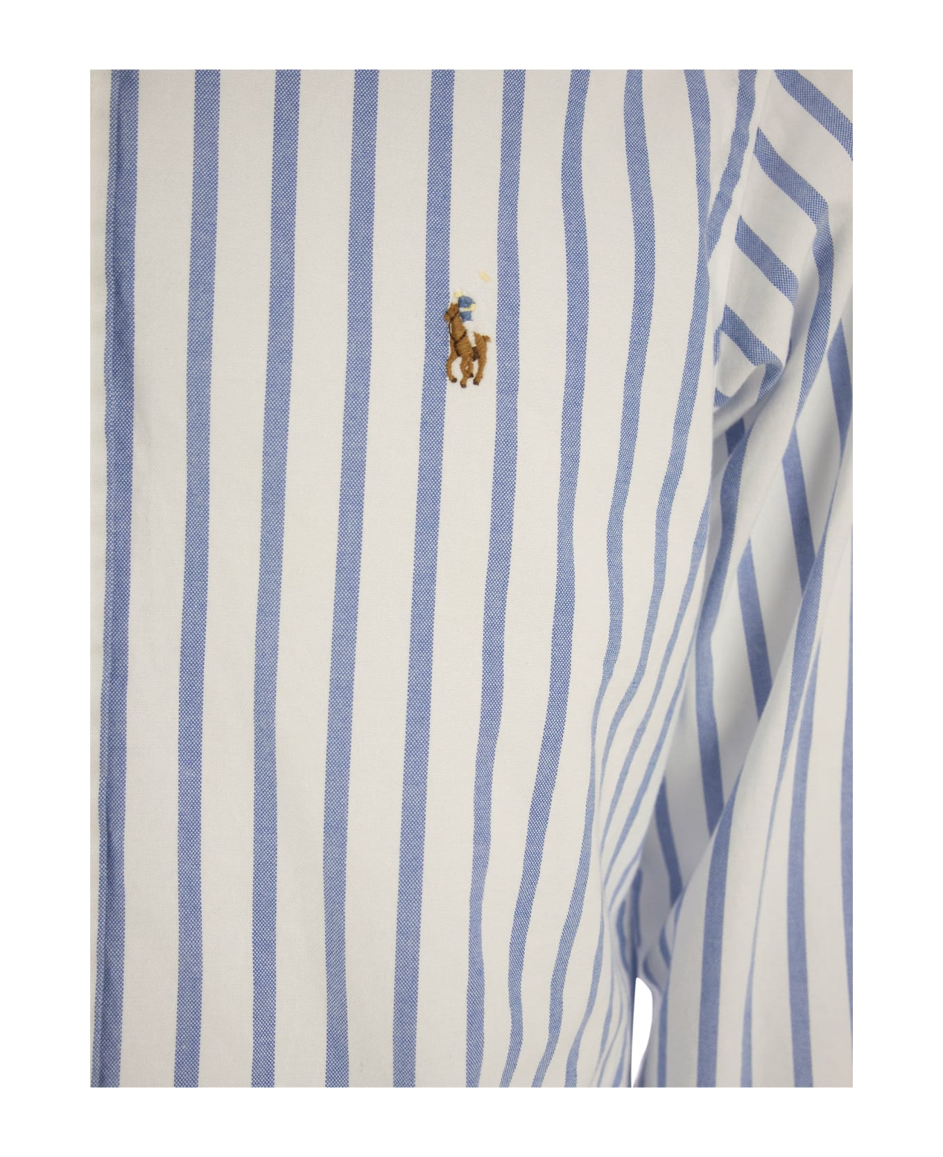 Ralph Lauren Oxford Shirt - White/pink