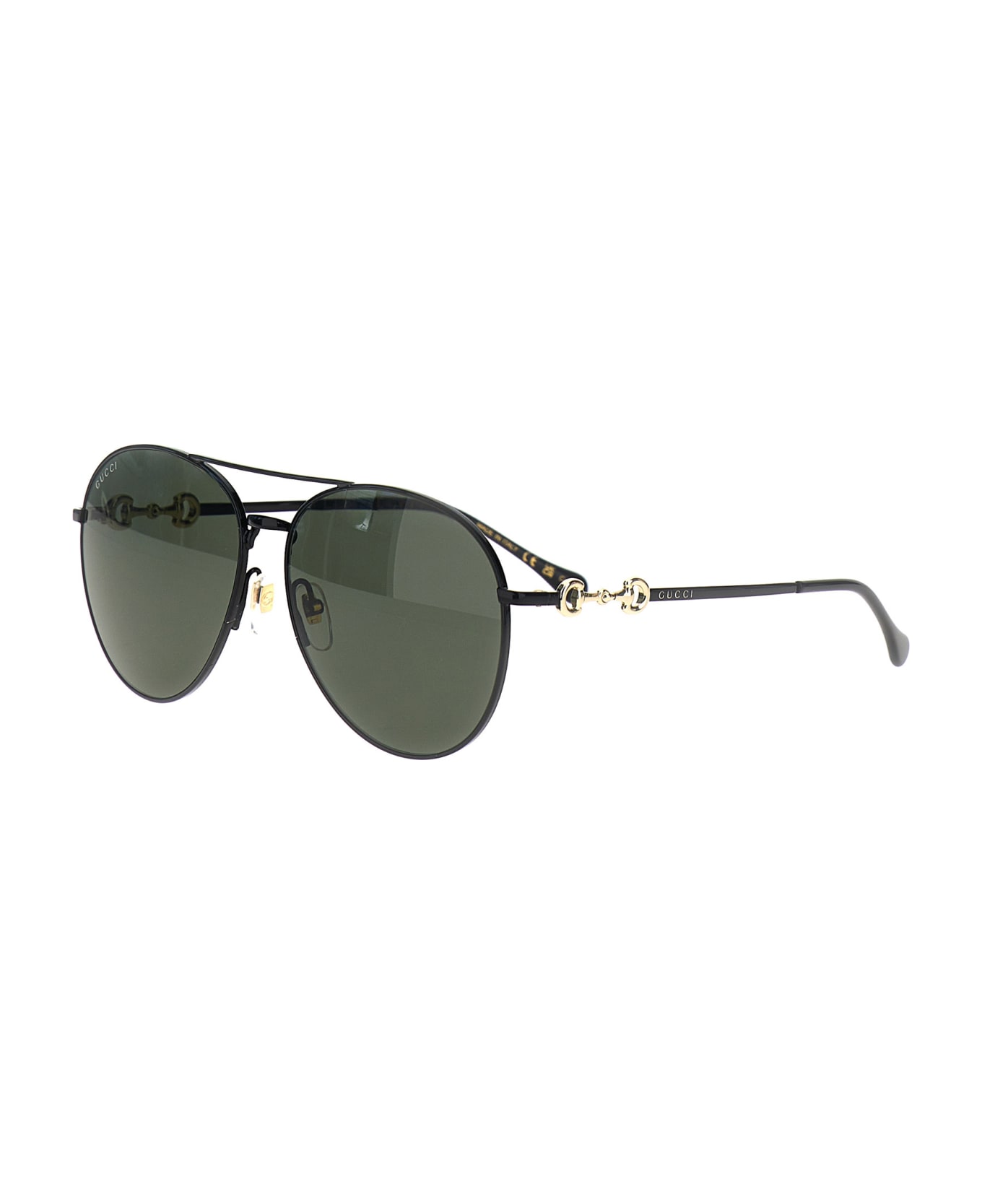 Gucci 'aviator' Sunglasses - Black  