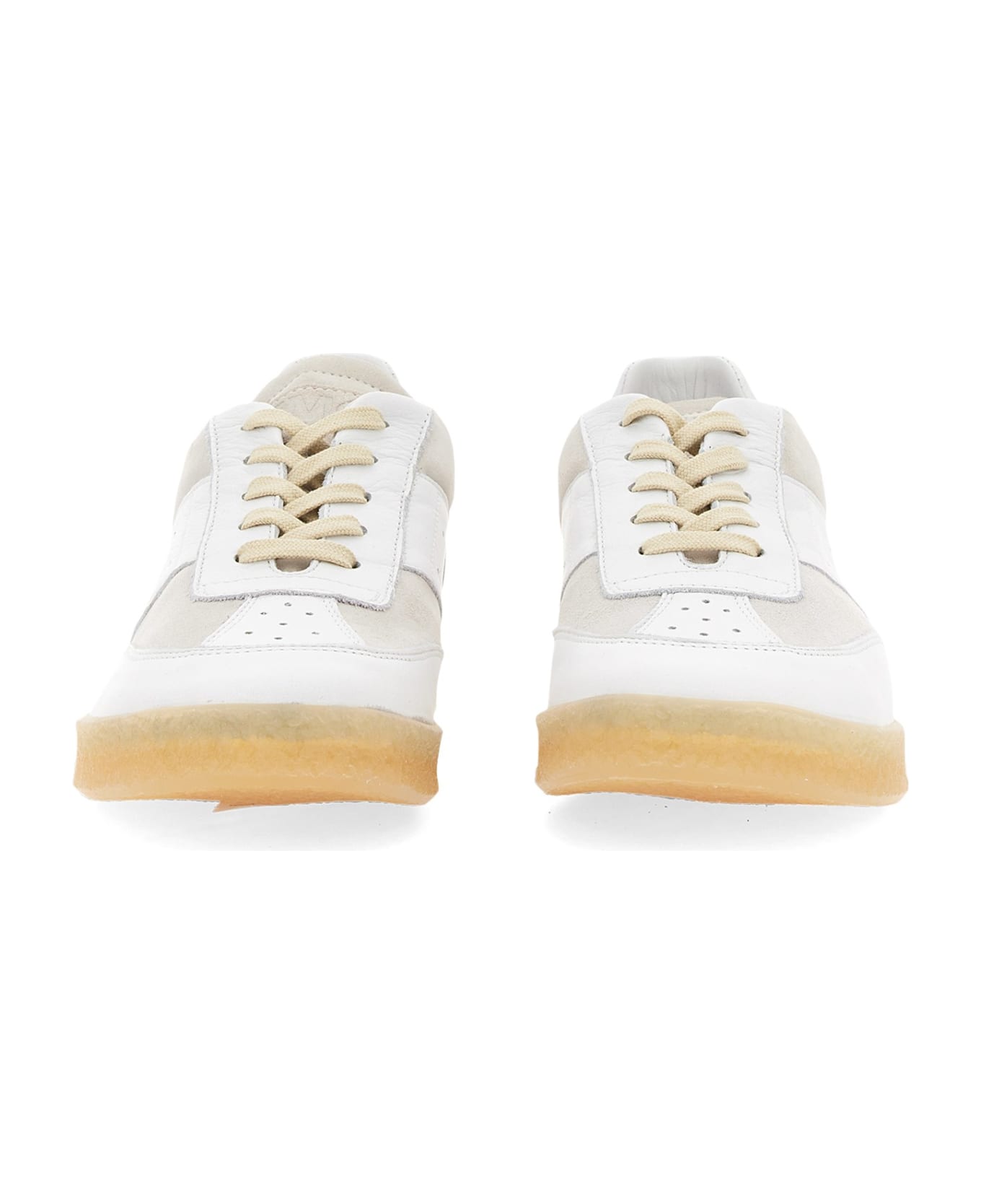 MM6 Maison Margiela '6 Court' Sneakers - White