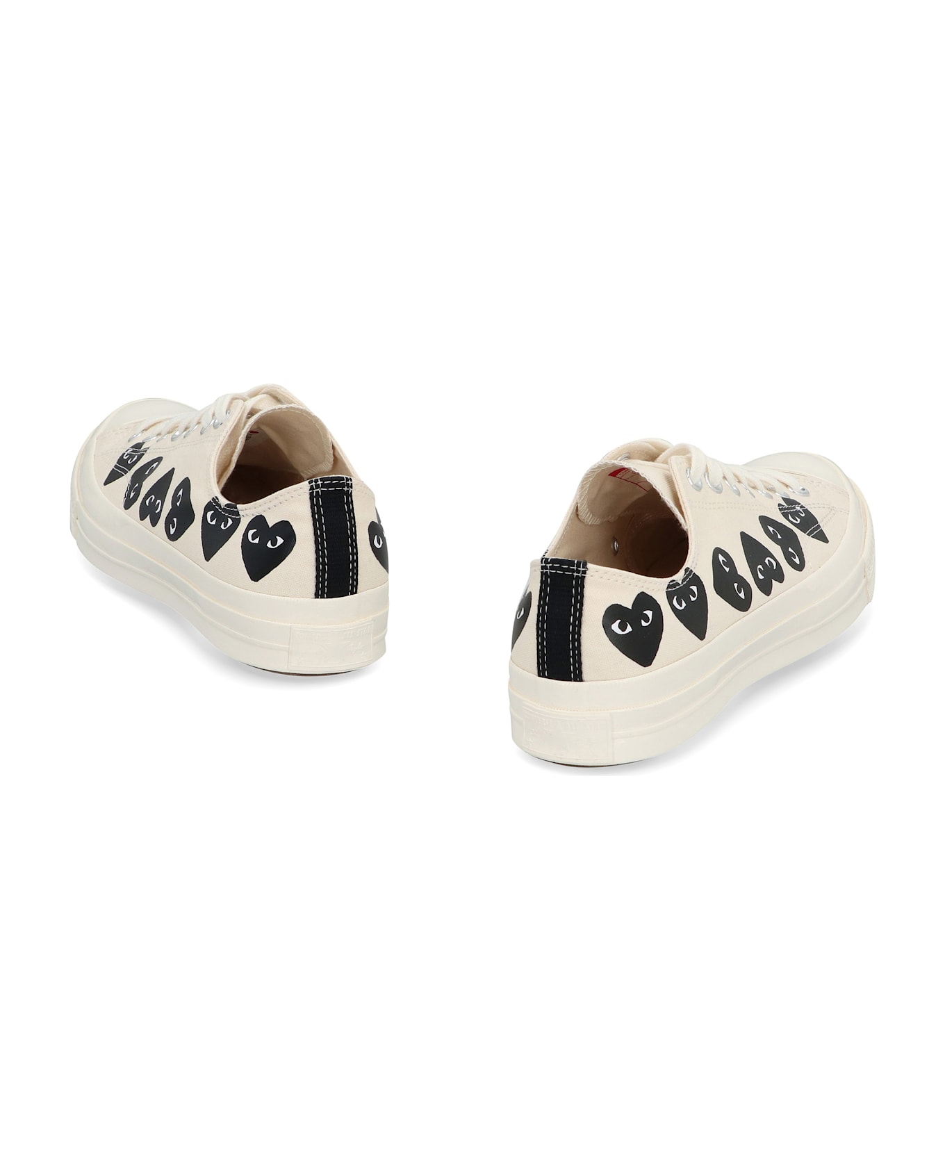 Comme des Garçons Play Converse X Comme Des Garçons Play - Chuck 70 Low-top Sneakers - Ivory