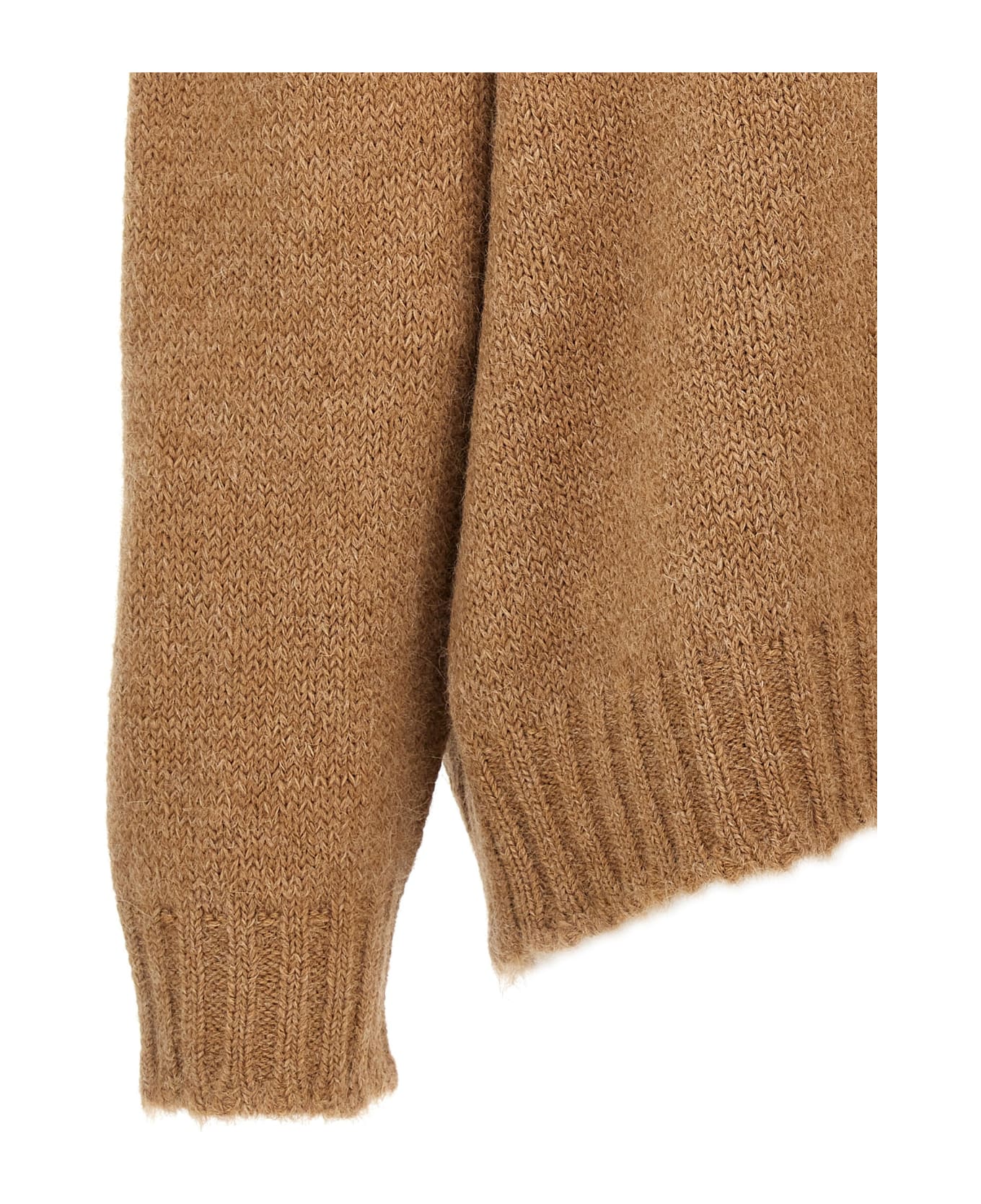 Jil Sander High Neck Sweater - Beige