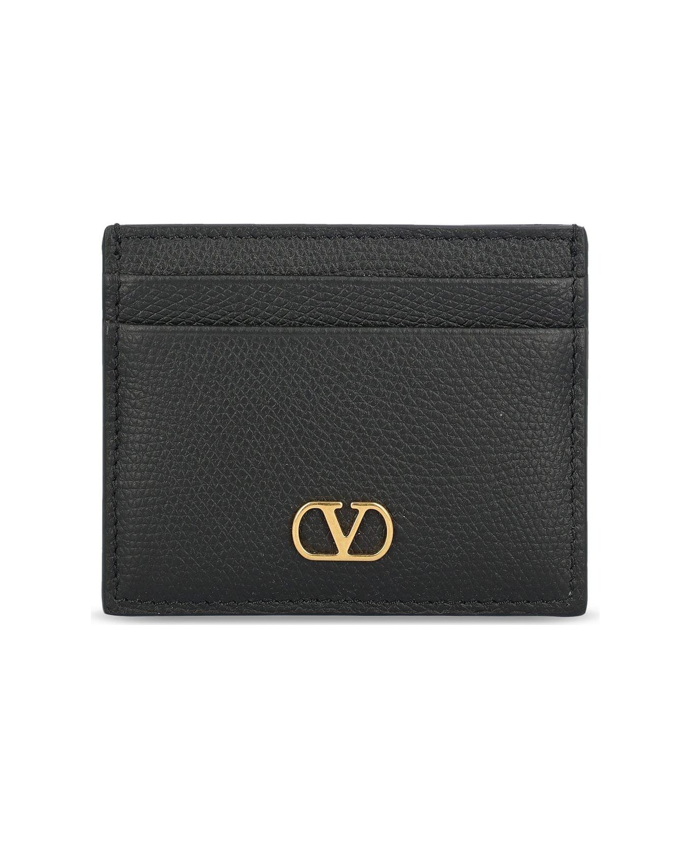 Valentino Garavani Vlogo Card Holder - Nero