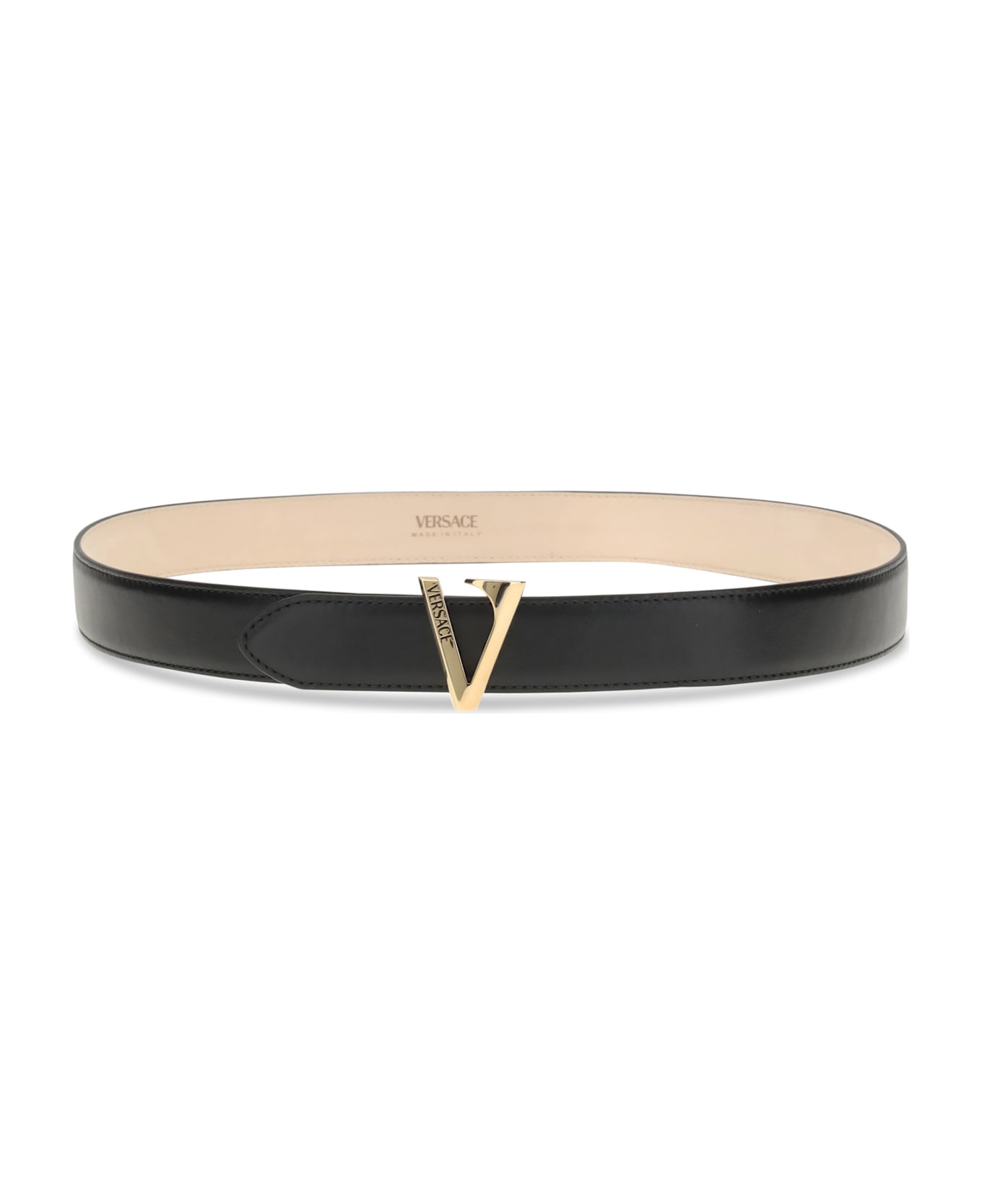 Versace Calfskin V Belt