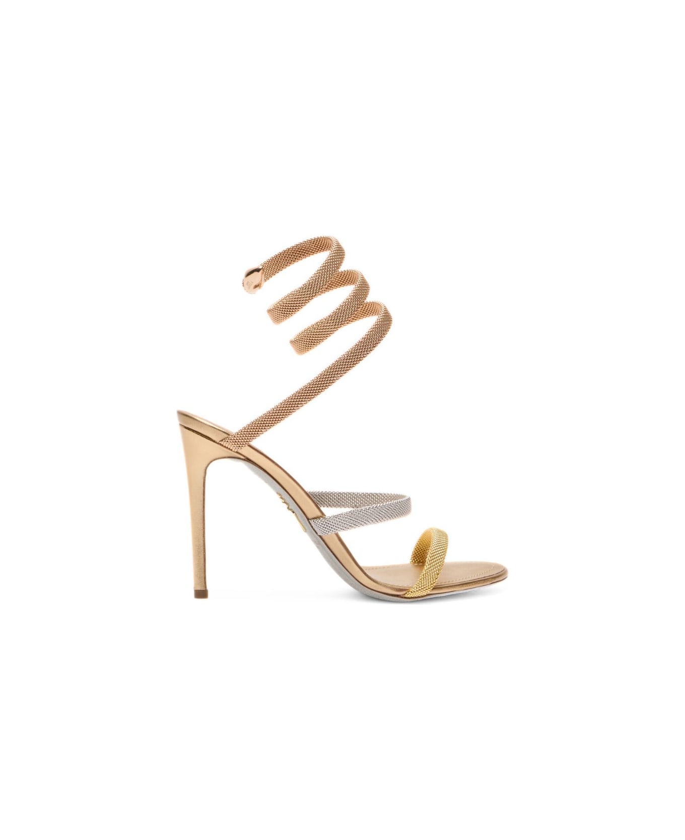 René Caovilla Heels - Golden