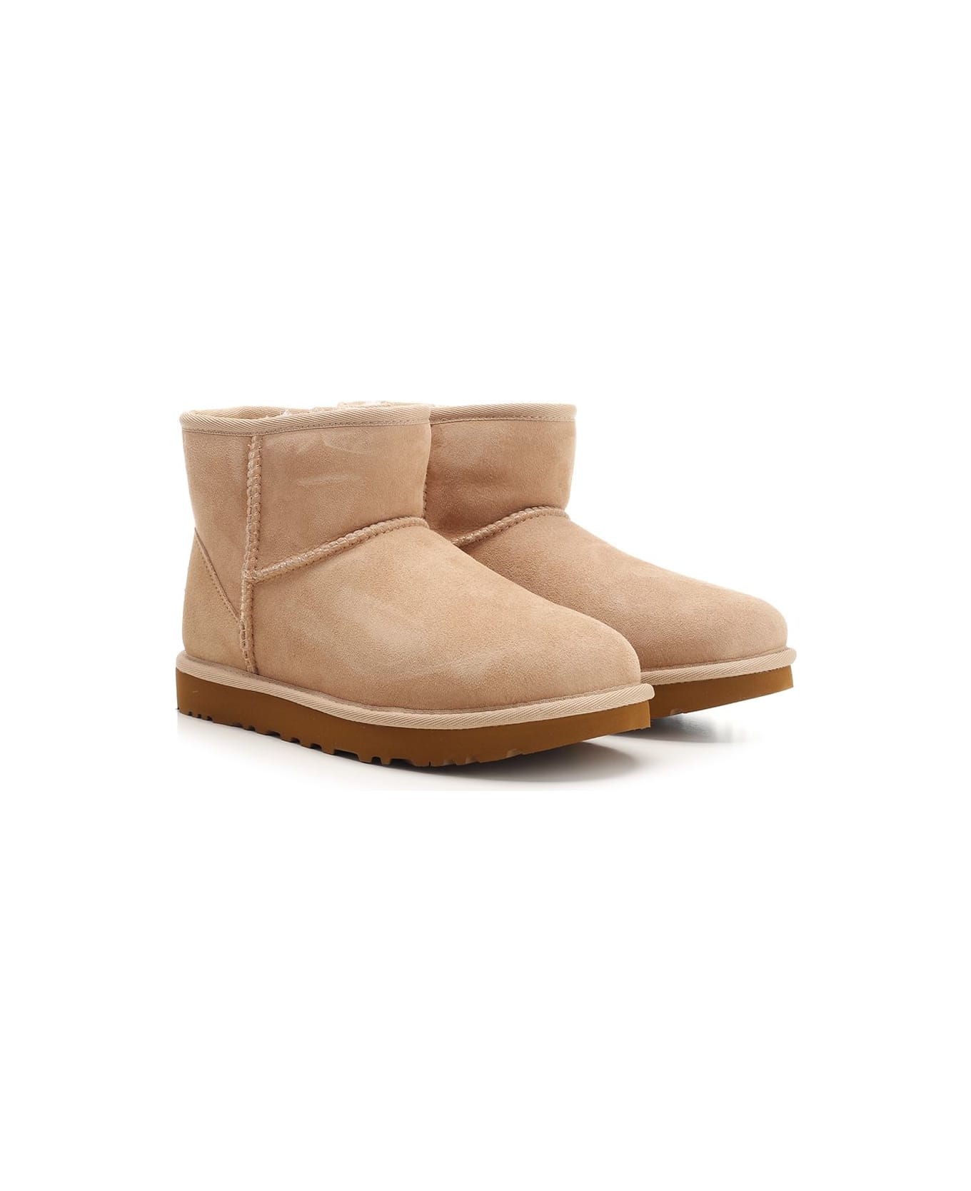 UGG 
classic Mini
 Ankle Boots - Beige