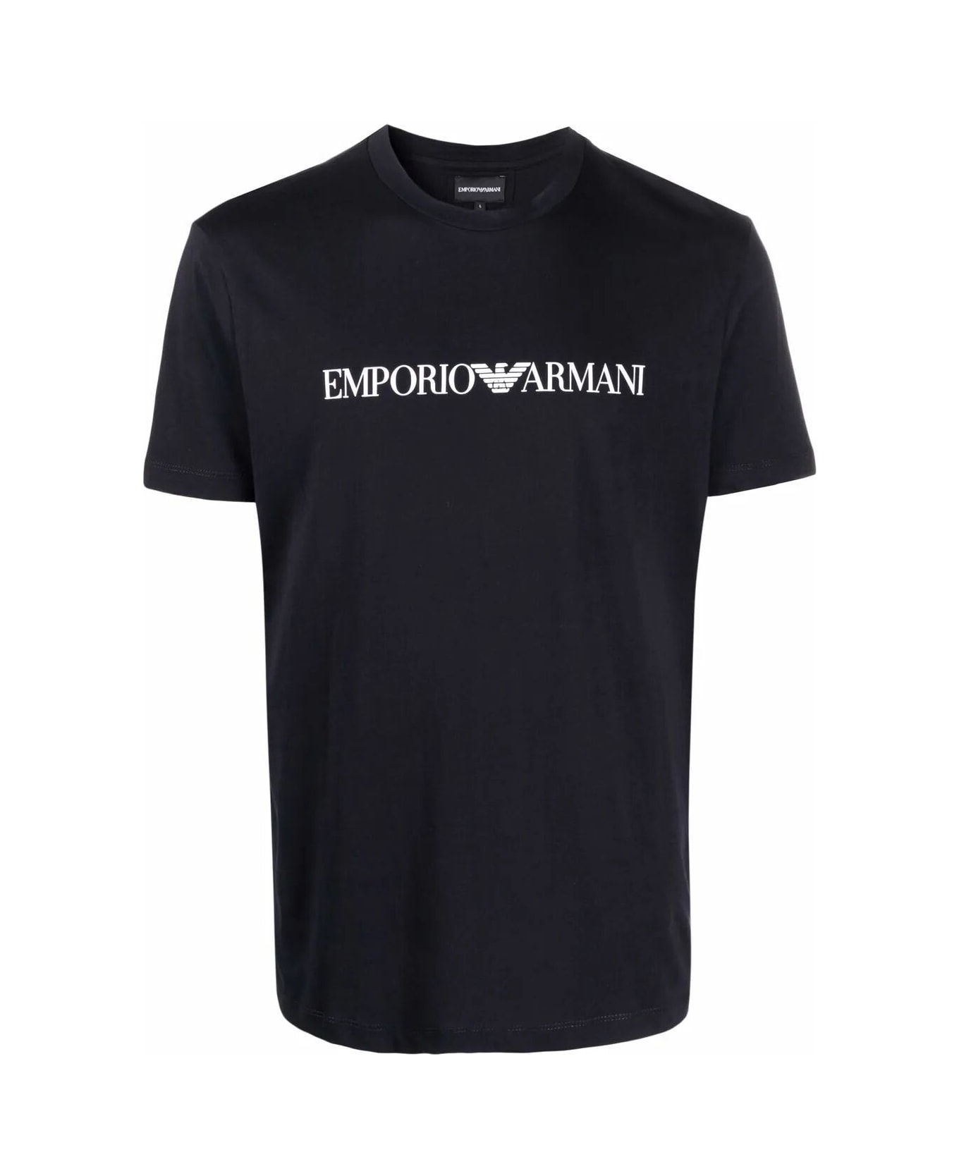 Emporio Armani T-shirt - Logo Navy Blue