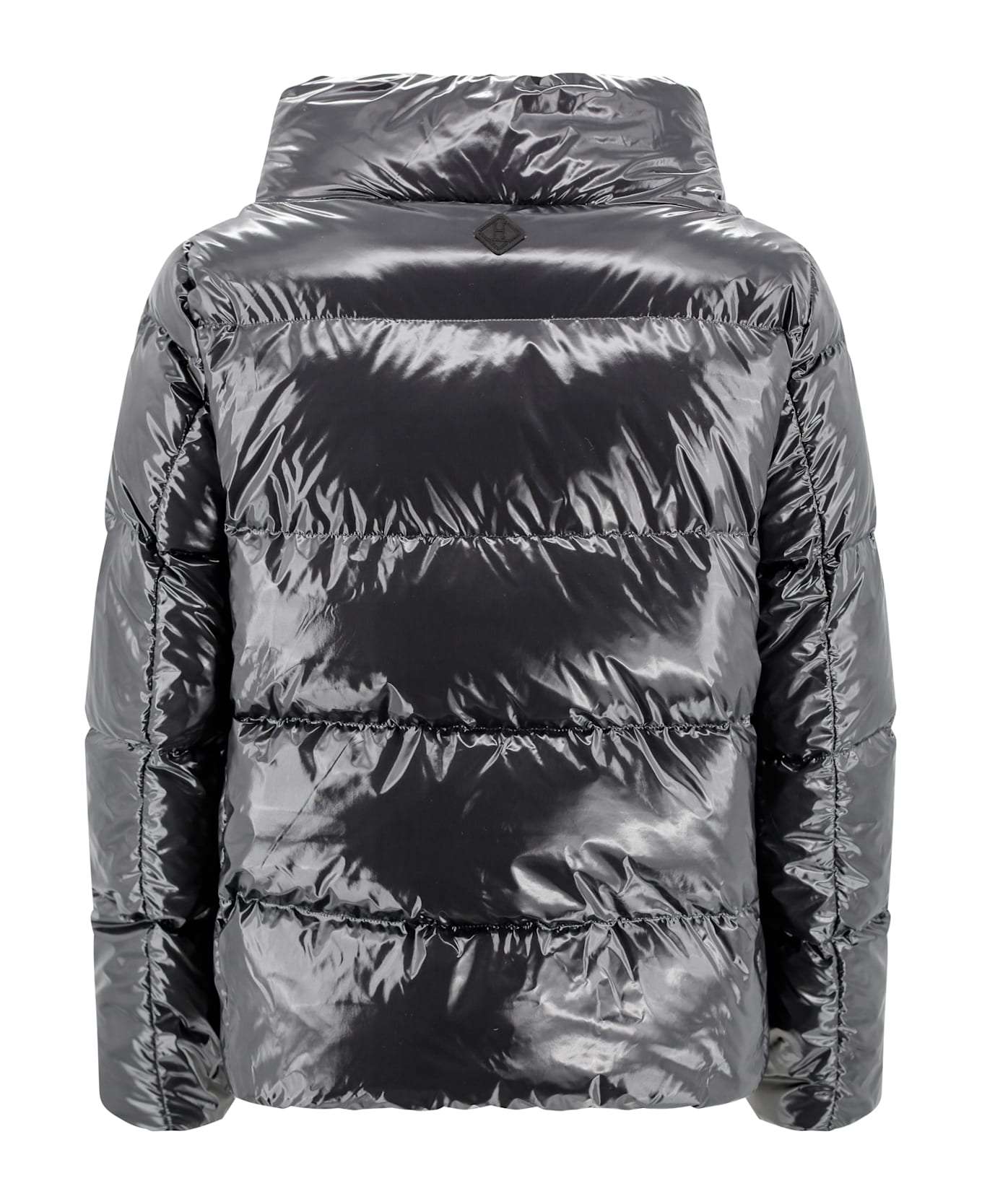 Herno Glossy Down Jacket - Grey