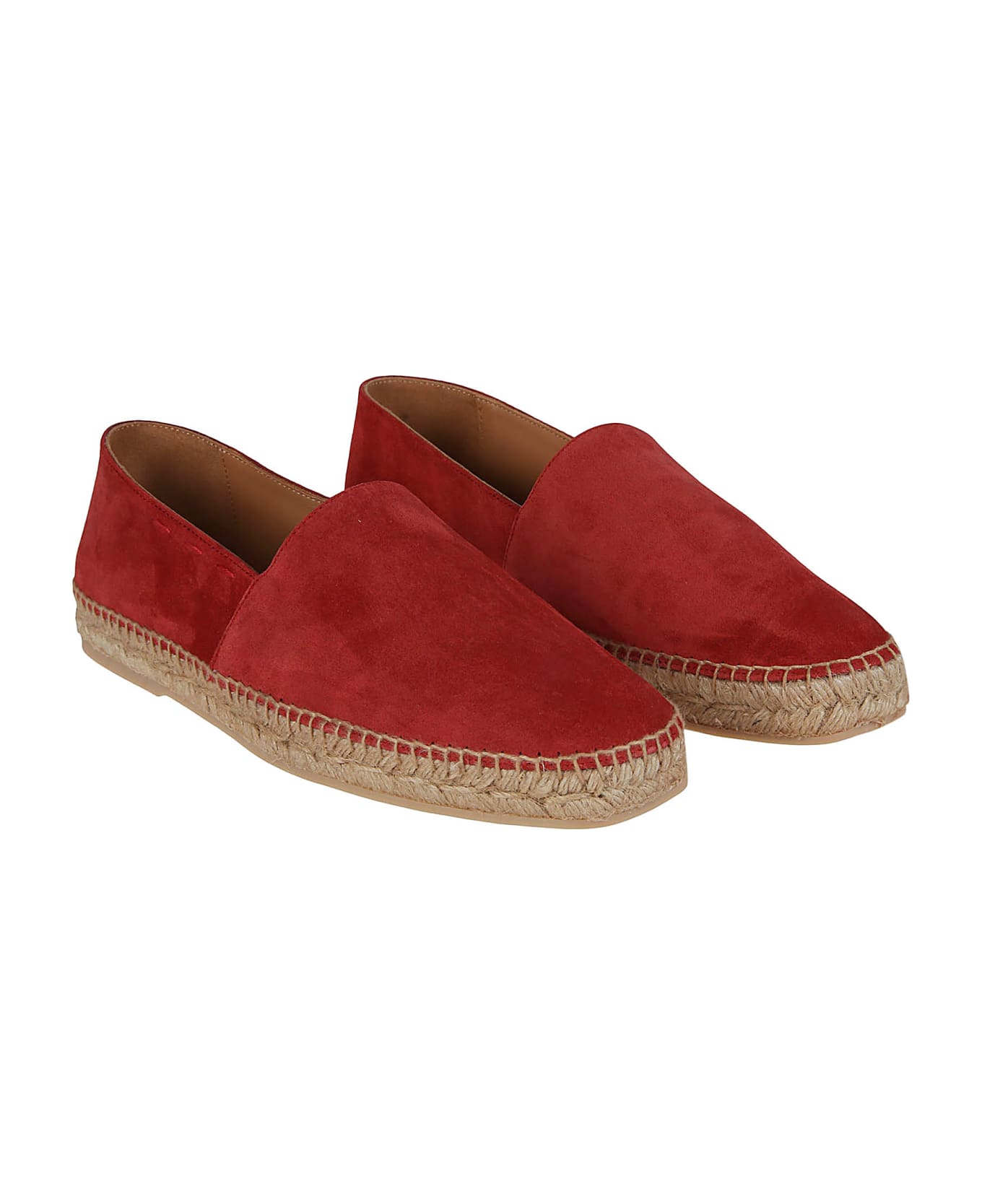 Kiton A048 Espadrilles - Rosso その他各種シューズ