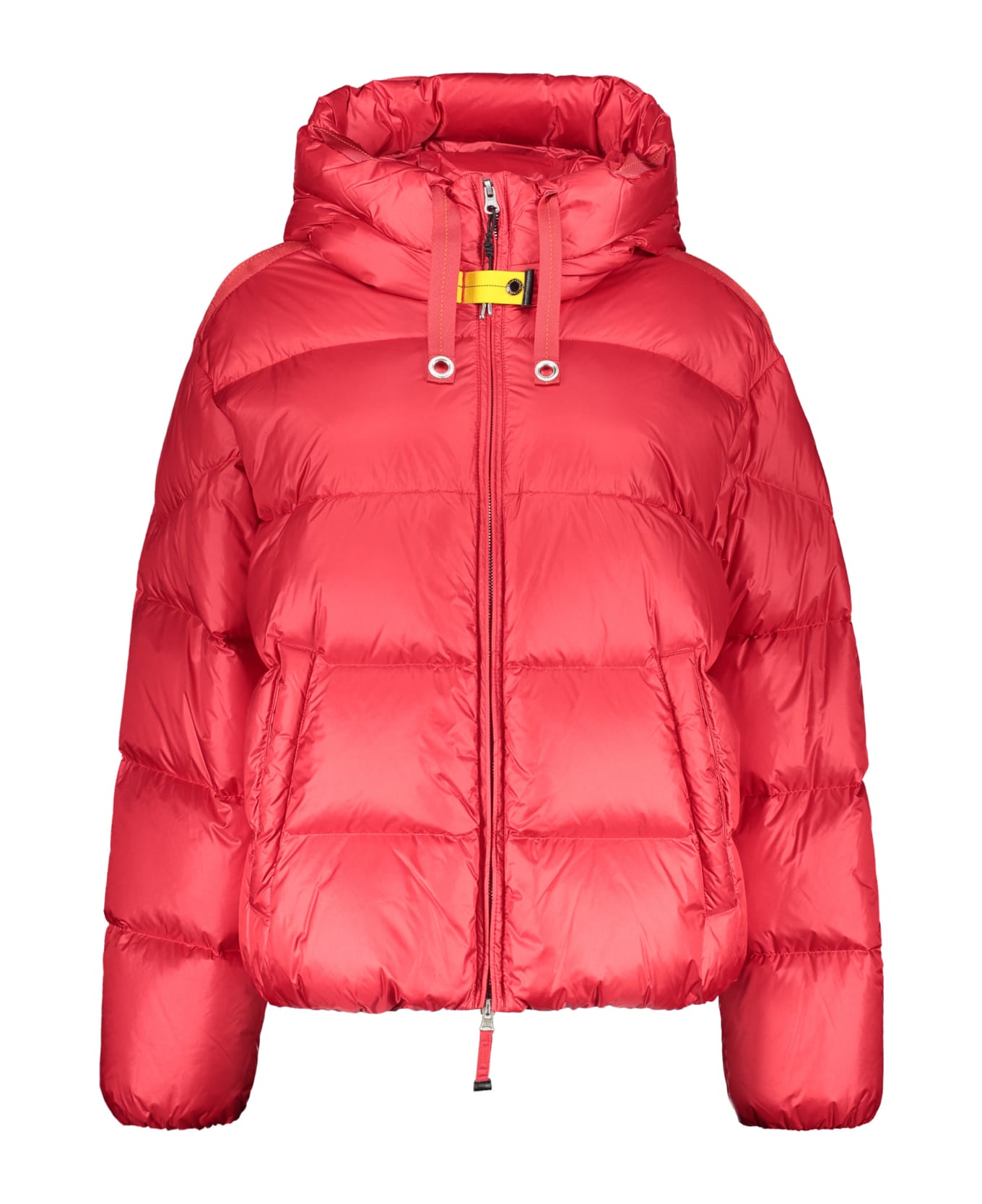 Parajumpers Tilly Hooded Short Down Jacket - red