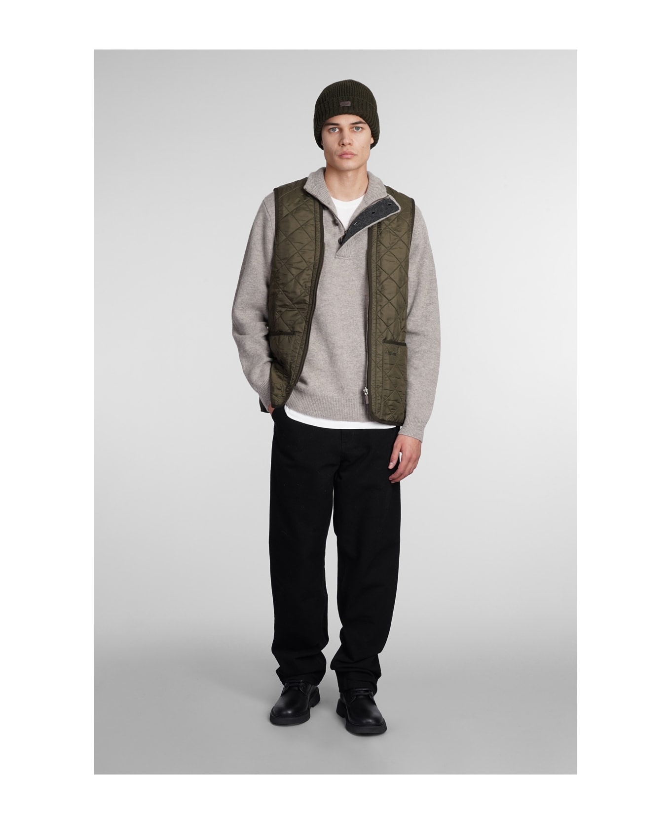 Barbour Vest In Green Polyamide - Green