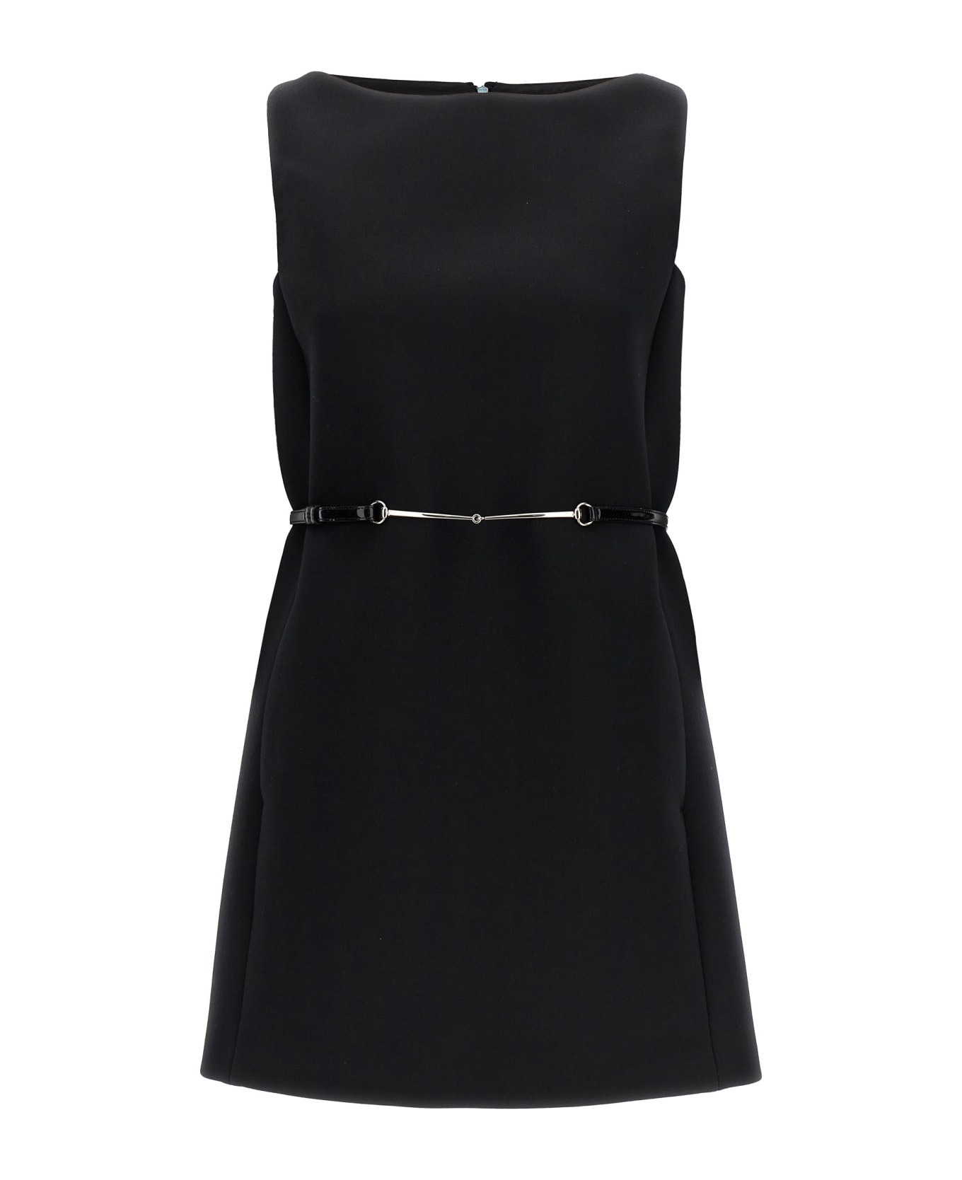 Gucci Horsebit Belt Dress - Black