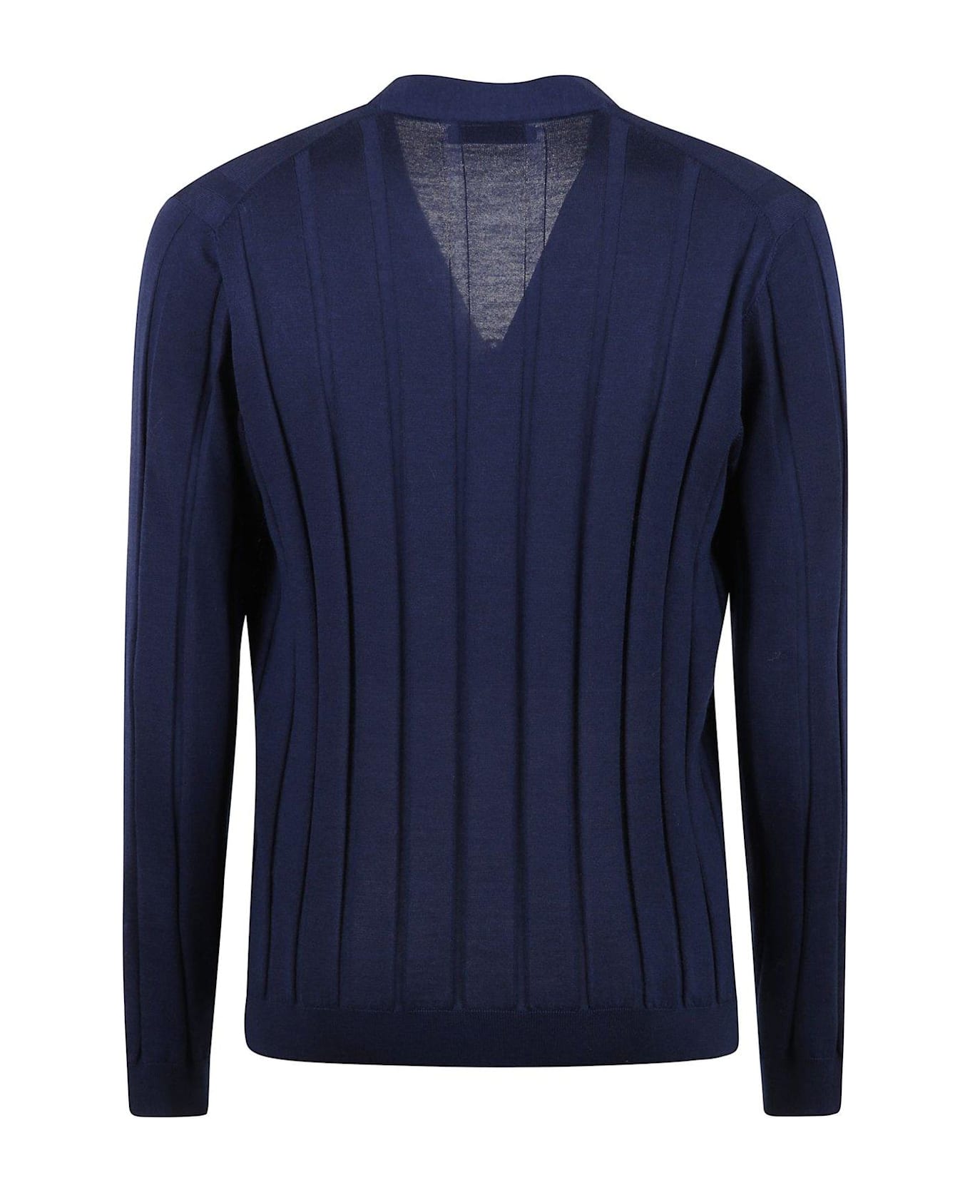 Brunello Cucinelli Knitted Cardigan - BLUE INDIGO