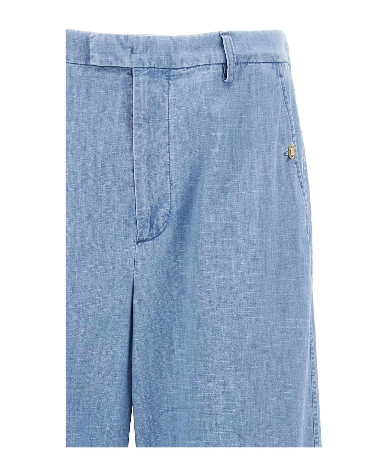 Valentino Garavani Turn-up Jeans - Blue