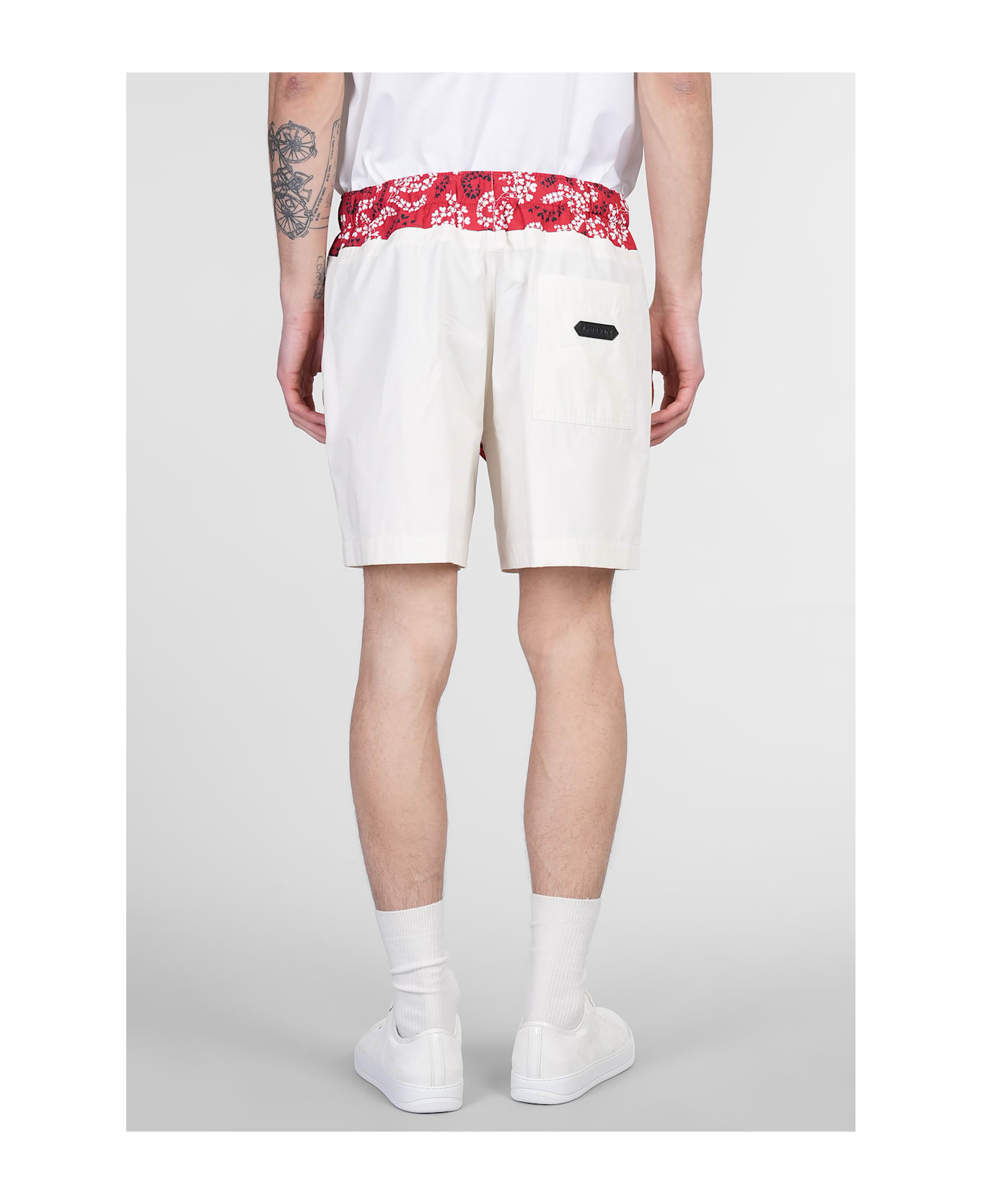 Lanvin Shorts In Beige Cotton - beige