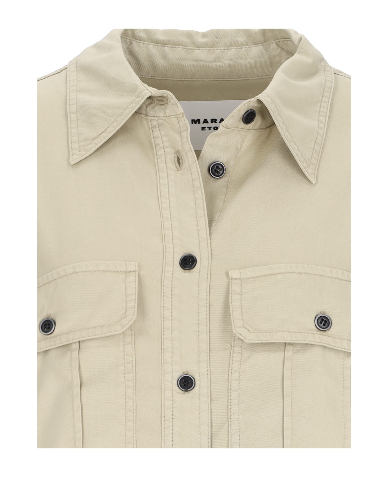 Marant Étoile 
palvina
 Mini Chemisier Dress - Green