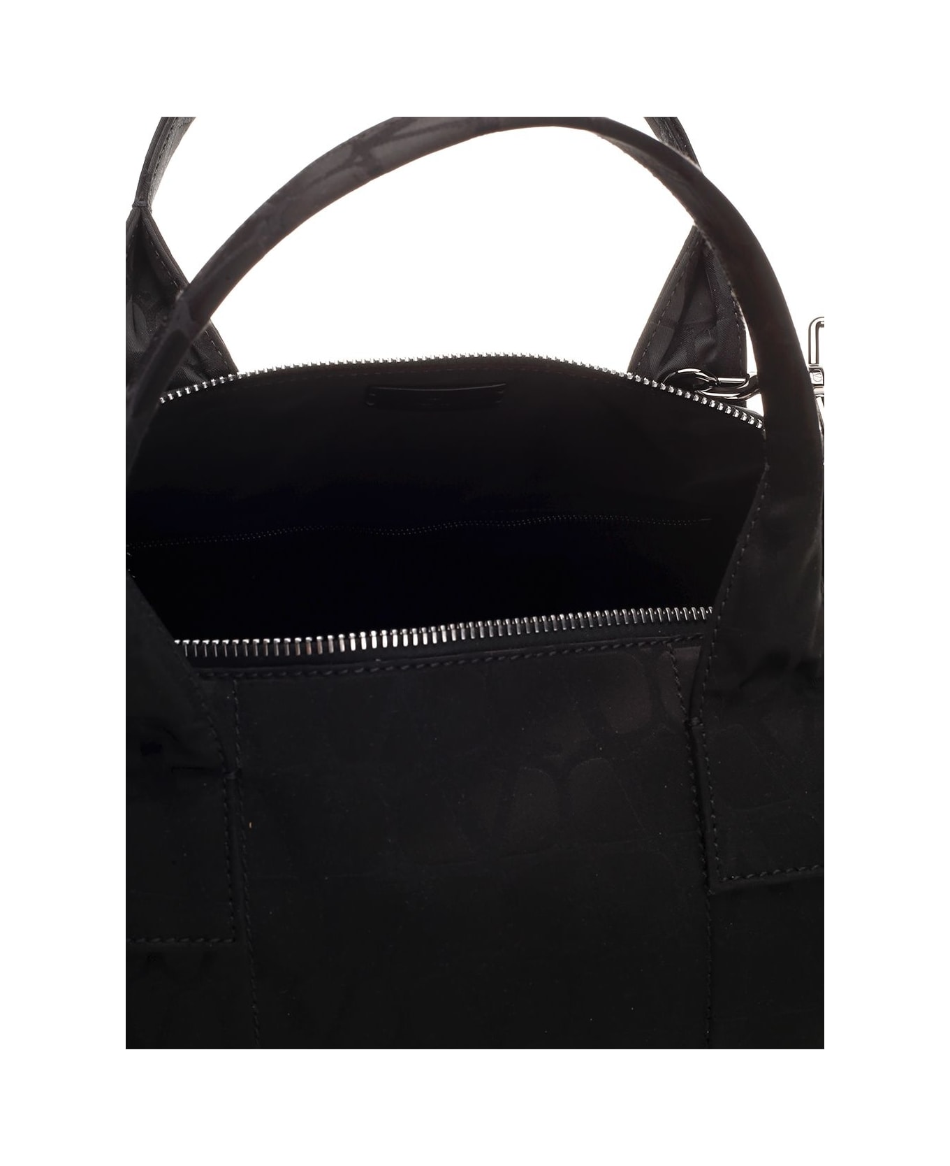 Valentino Garavani Toile Iconographe Bag - Black