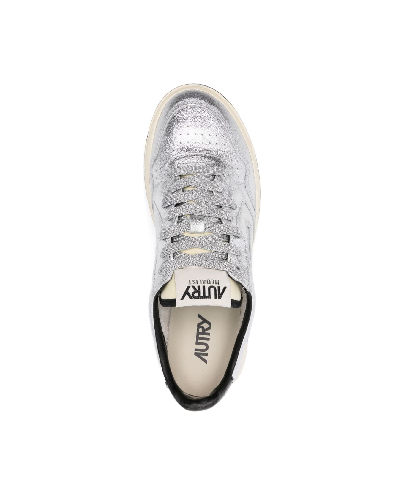 Autry Sneakers Medalist - Silver/blk