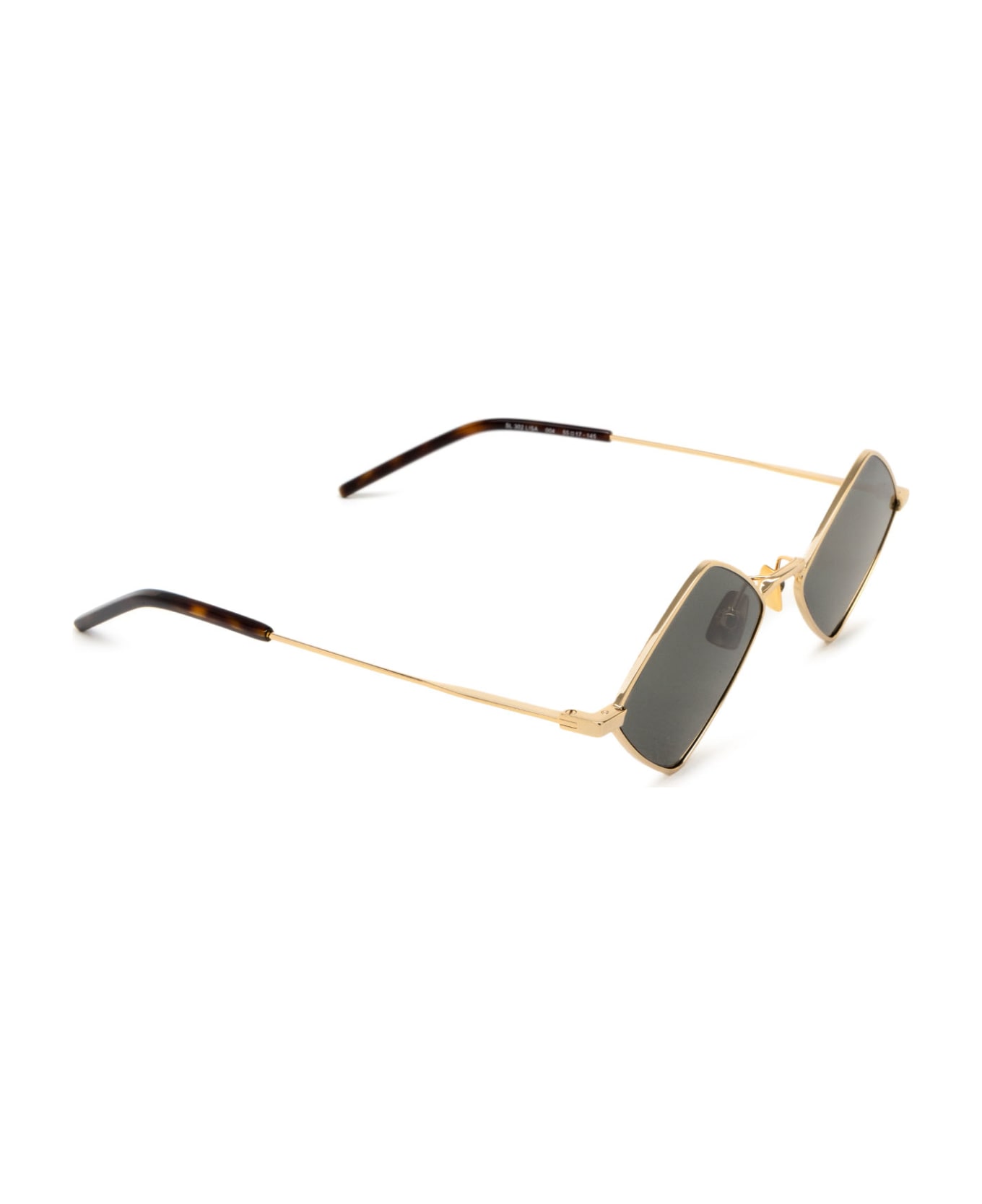 Saint Laurent Eyewear Sl 302 Gold Sunglasses - Gold