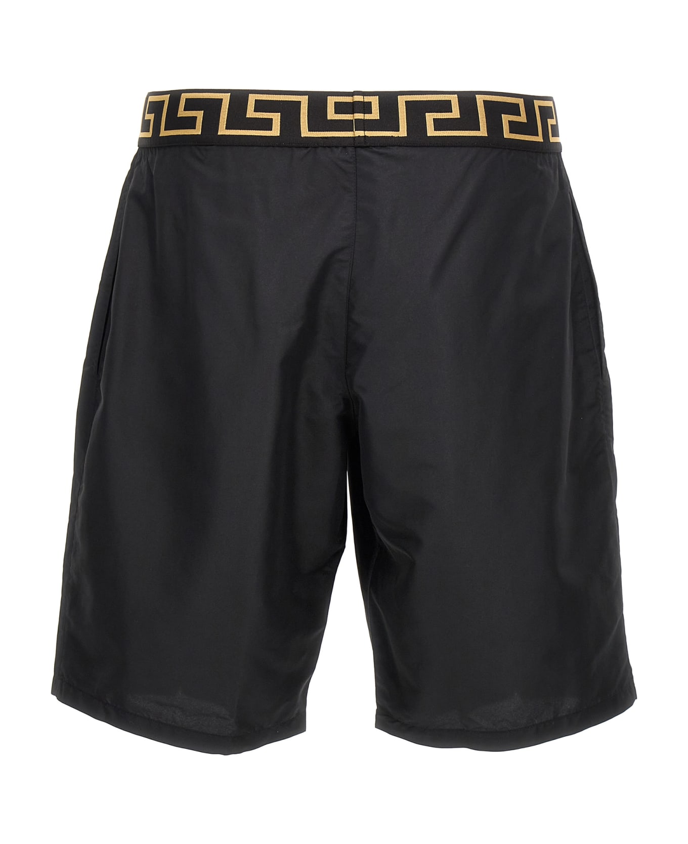 Versace 'greca' Swimsuit - Black  