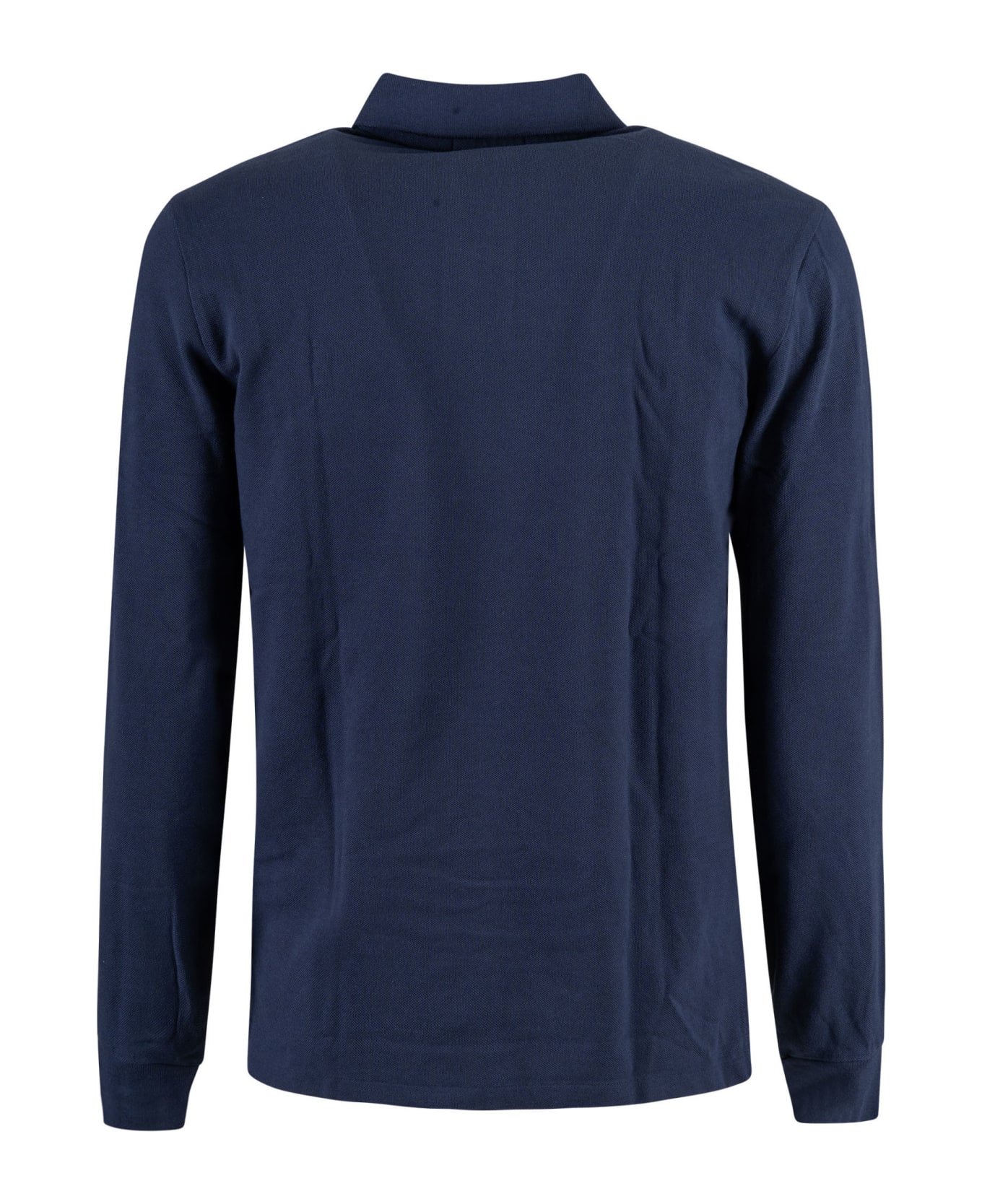 Ralph Lauren Long-sleeved Polo Shirt - Newport Navy