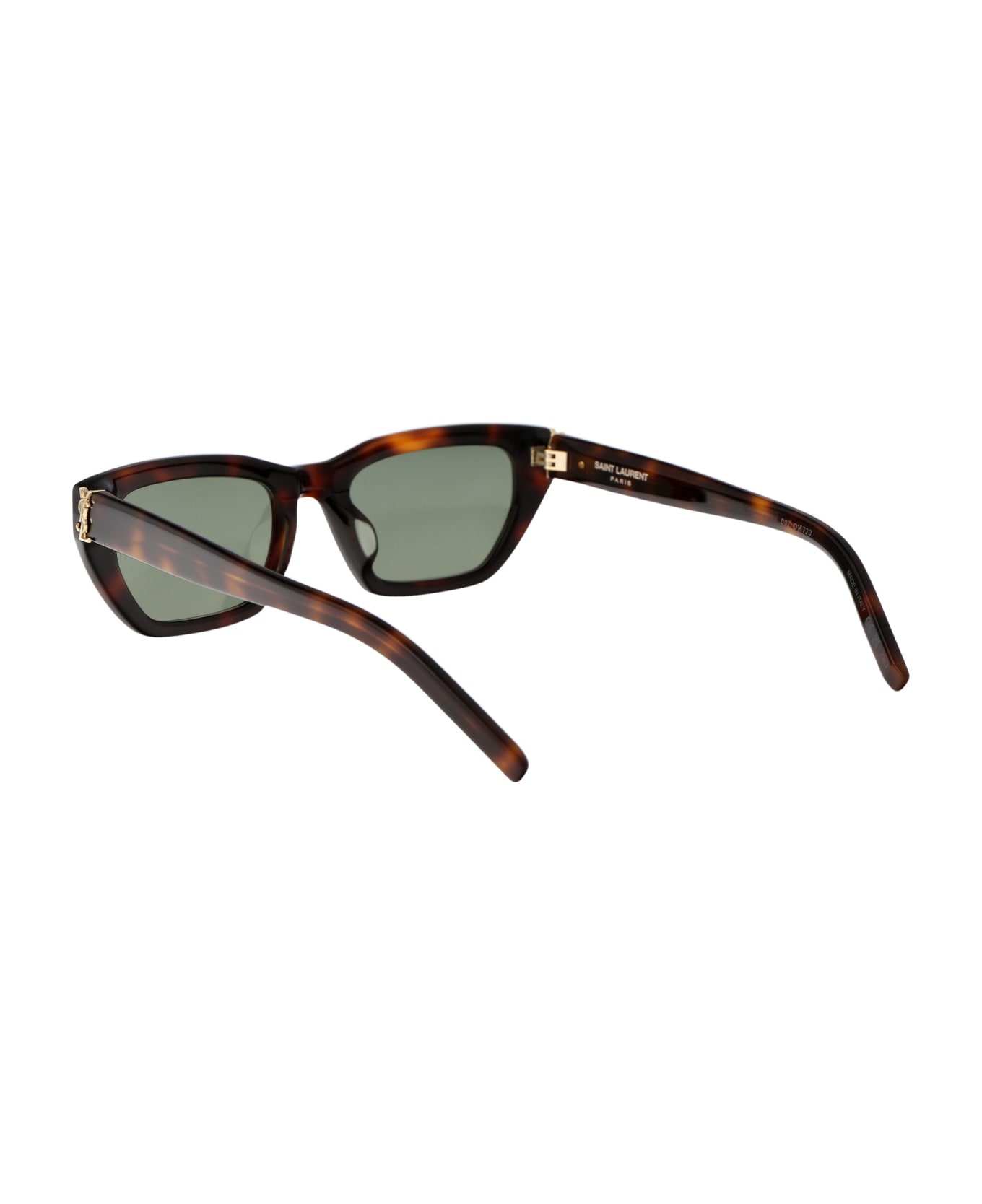 Saint Laurent Eyewear Sl M127/f Sunglasses - 003 HAVANA HAVANA GREEN