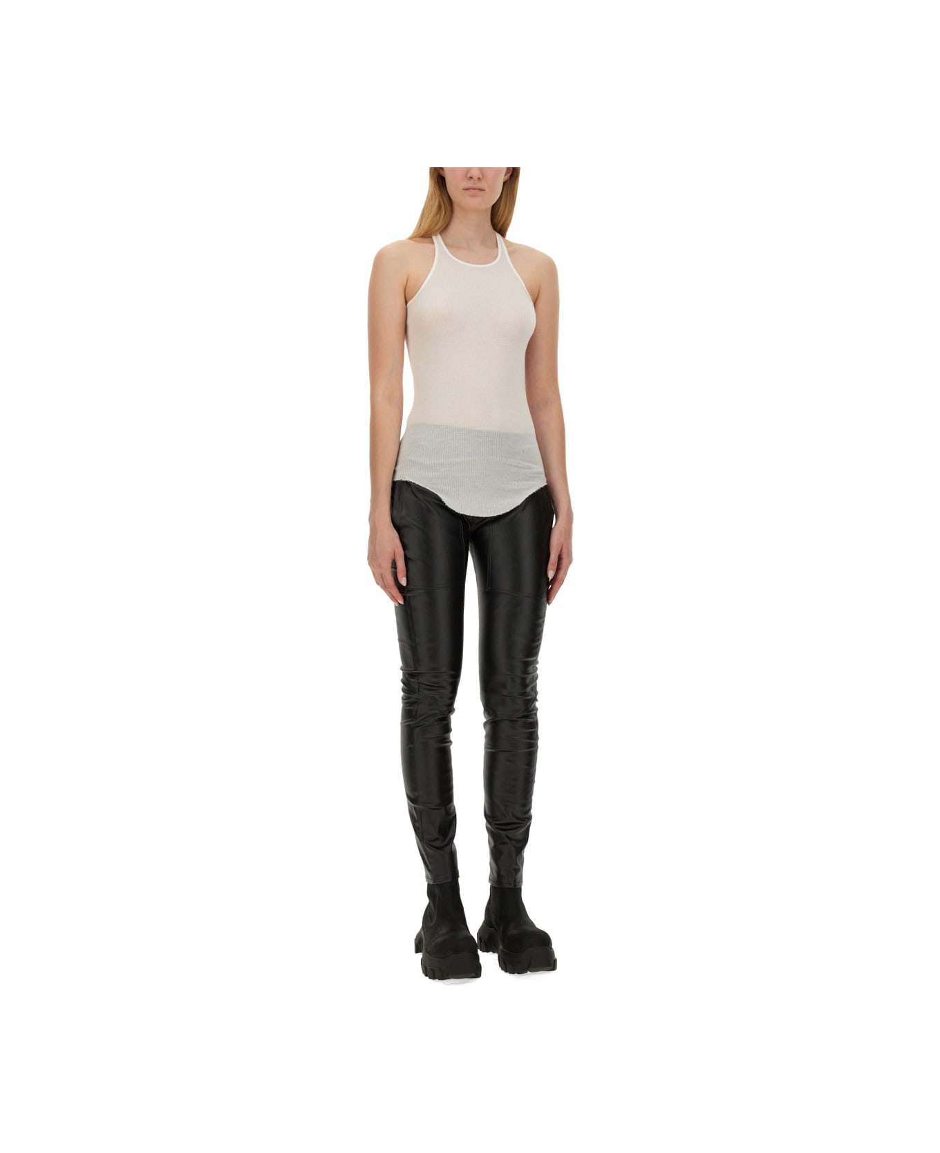 Rick Owens Tank Top - WHITE