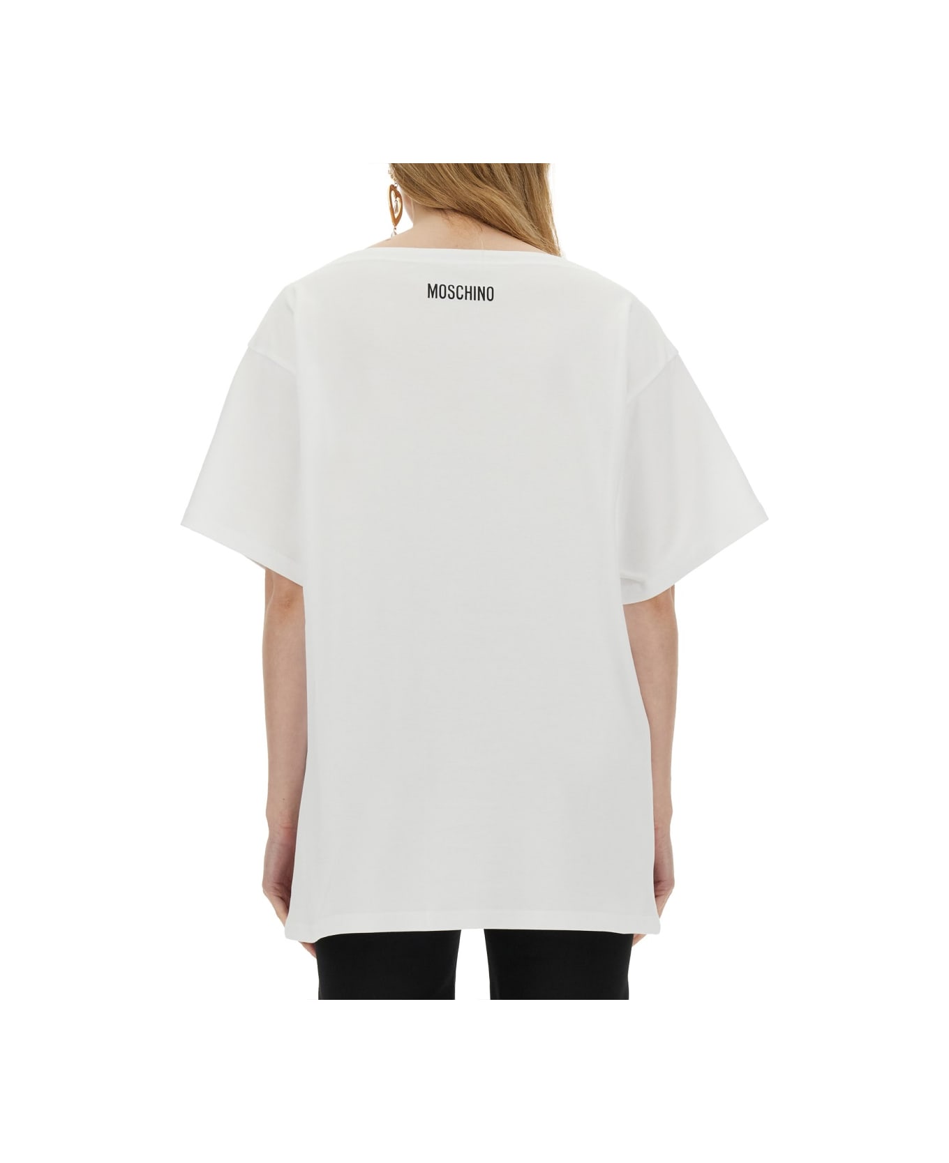 Moschino Interlock T-shirt - WHITE Tシャツ