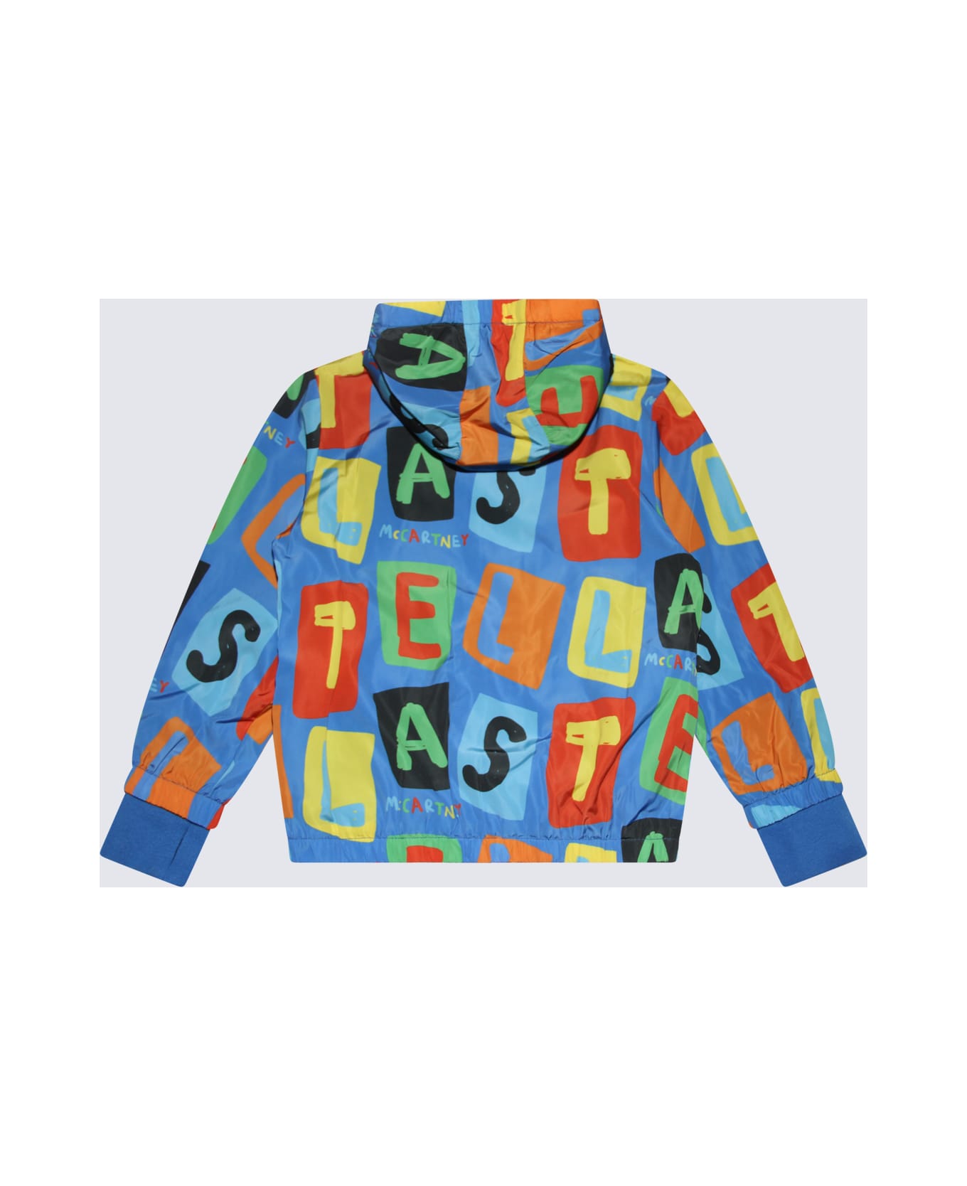 Stella McCartney Blue Multicolour Casual Jacket - AZZURRO/MULTI コート＆ジャケット