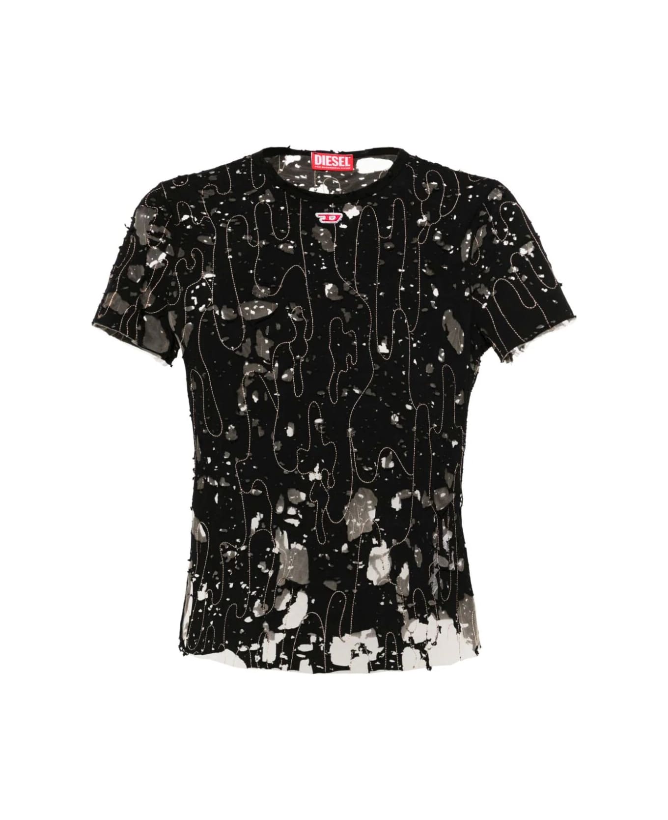 Diesel Uncyna T-shirt - Xx Black Tシャツ