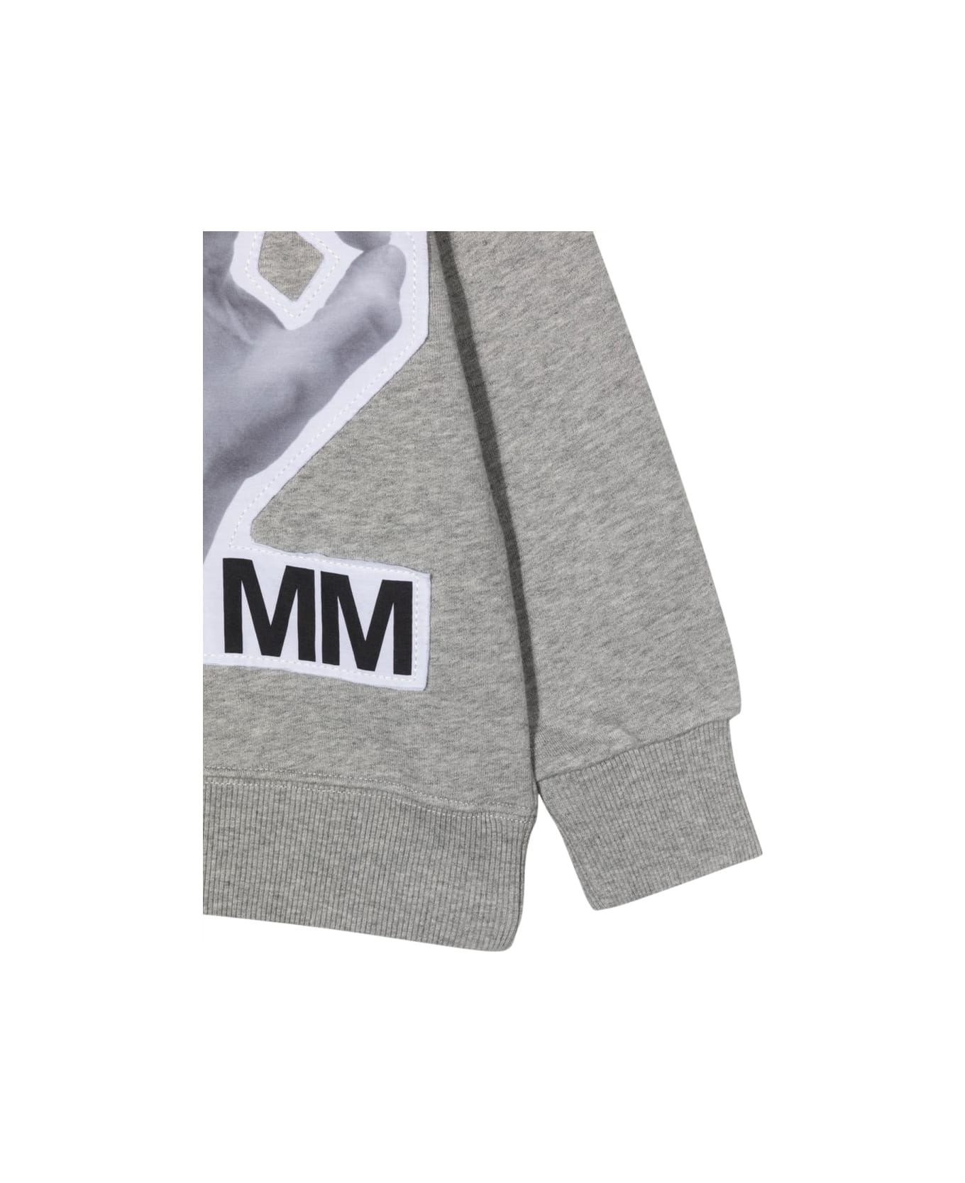 MM6 Maison Margiela Mm Ok Crewneck Sweatshirt - GREY