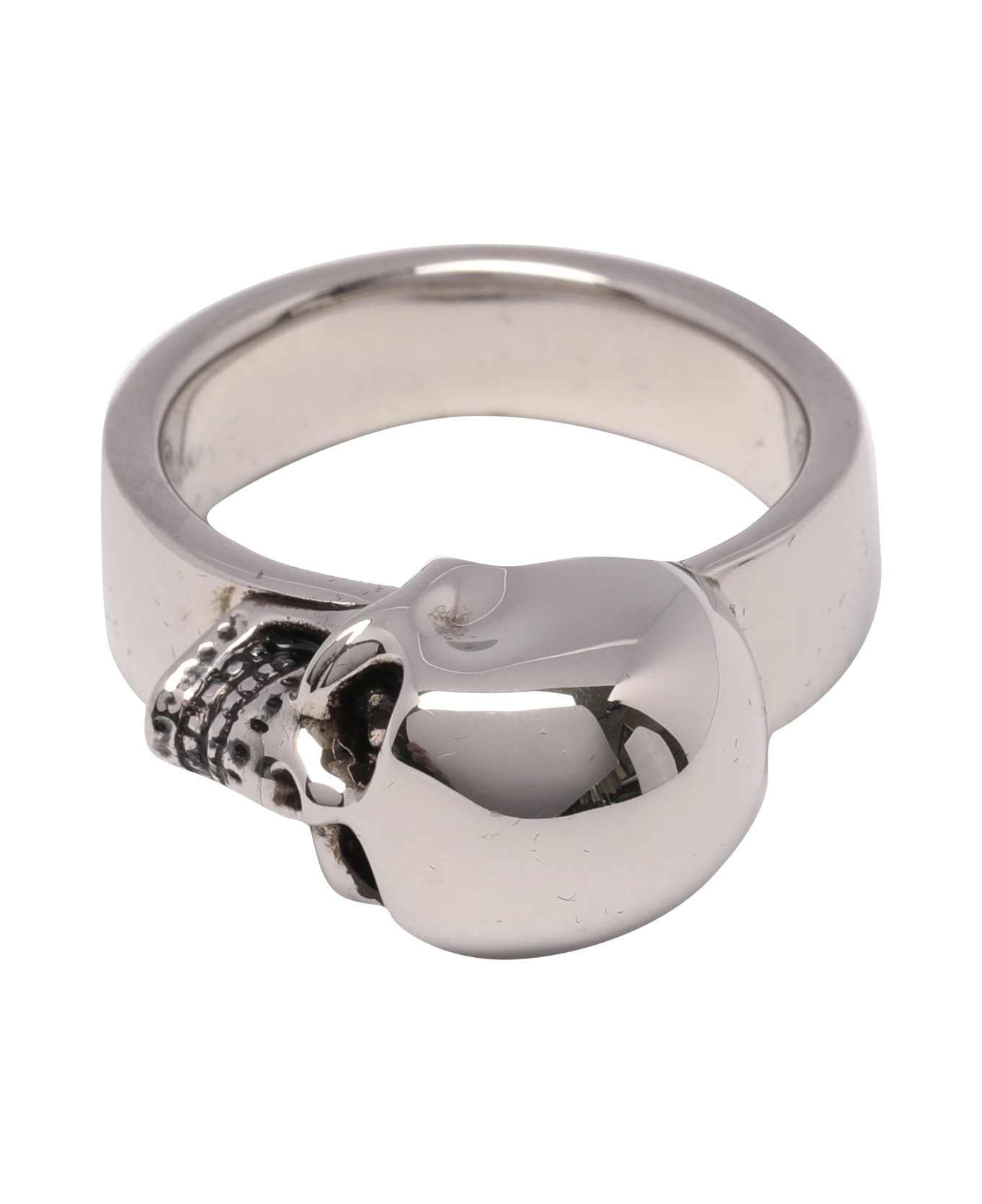 Alexander McQueen Skull Ring - Silver