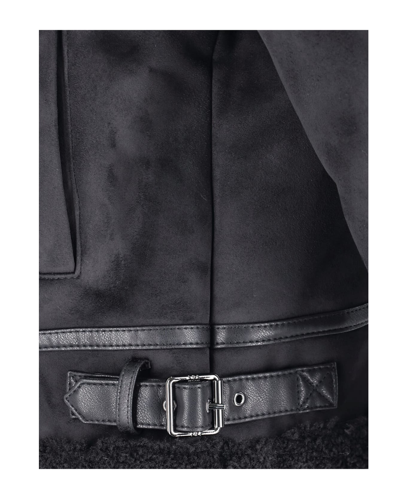 Ralph Lauren Faux Suede Jacket - Black  