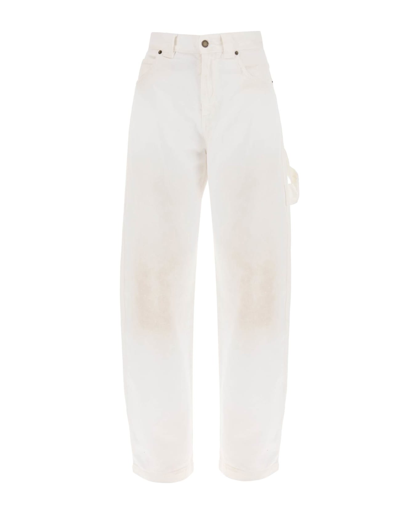 DARKPARK 'audrey' Cargo Jeans - DIRTY WHITE (White) ボトムス